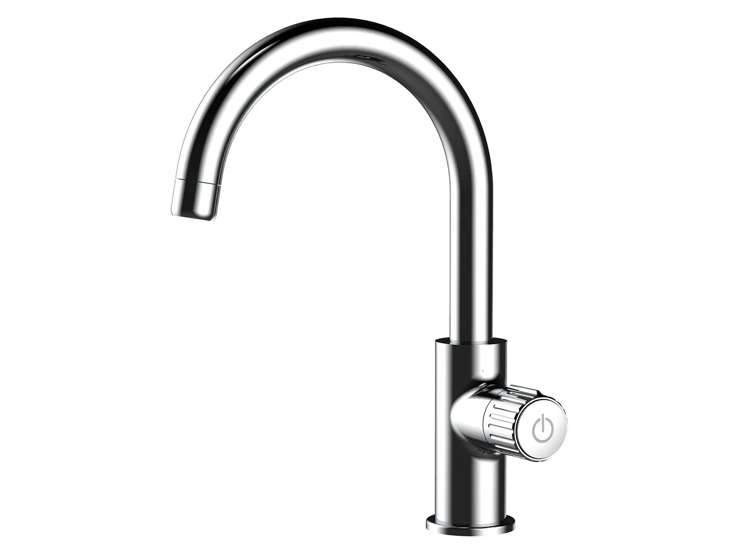 Duschwell Mitigeur de lavabo de salle de bain Basic, avec mousseur Neoperl
