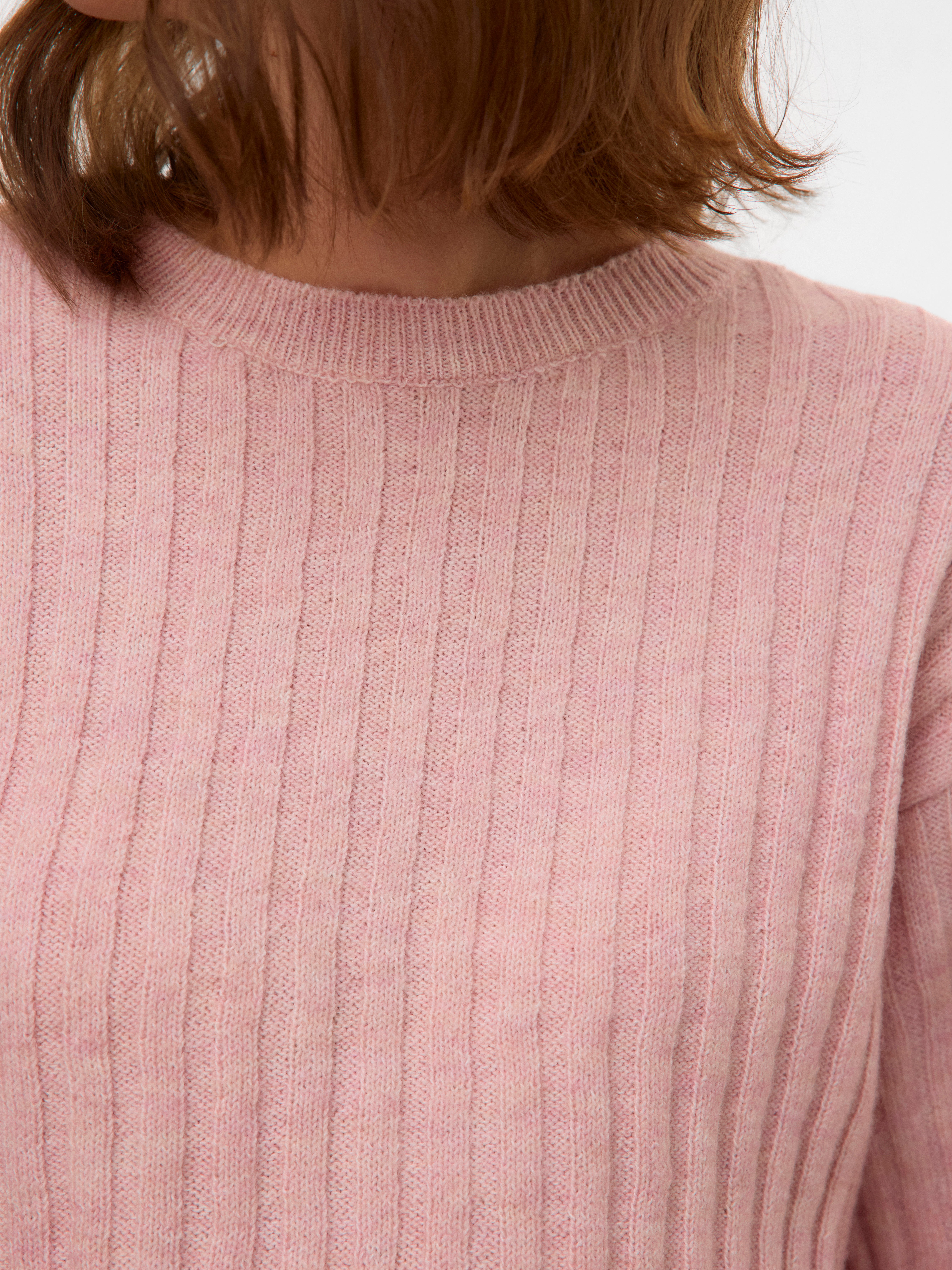 VERO MODA® Cropped Fit Round Neck Pullover