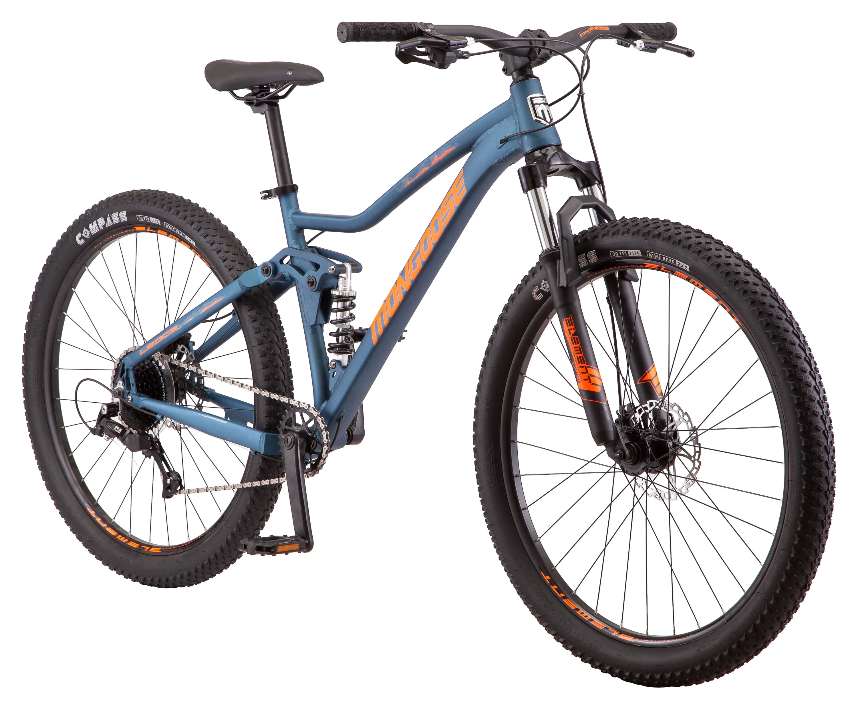 27 5" Ledge Mountain Bike, 7 Speeds, Teal Image 2