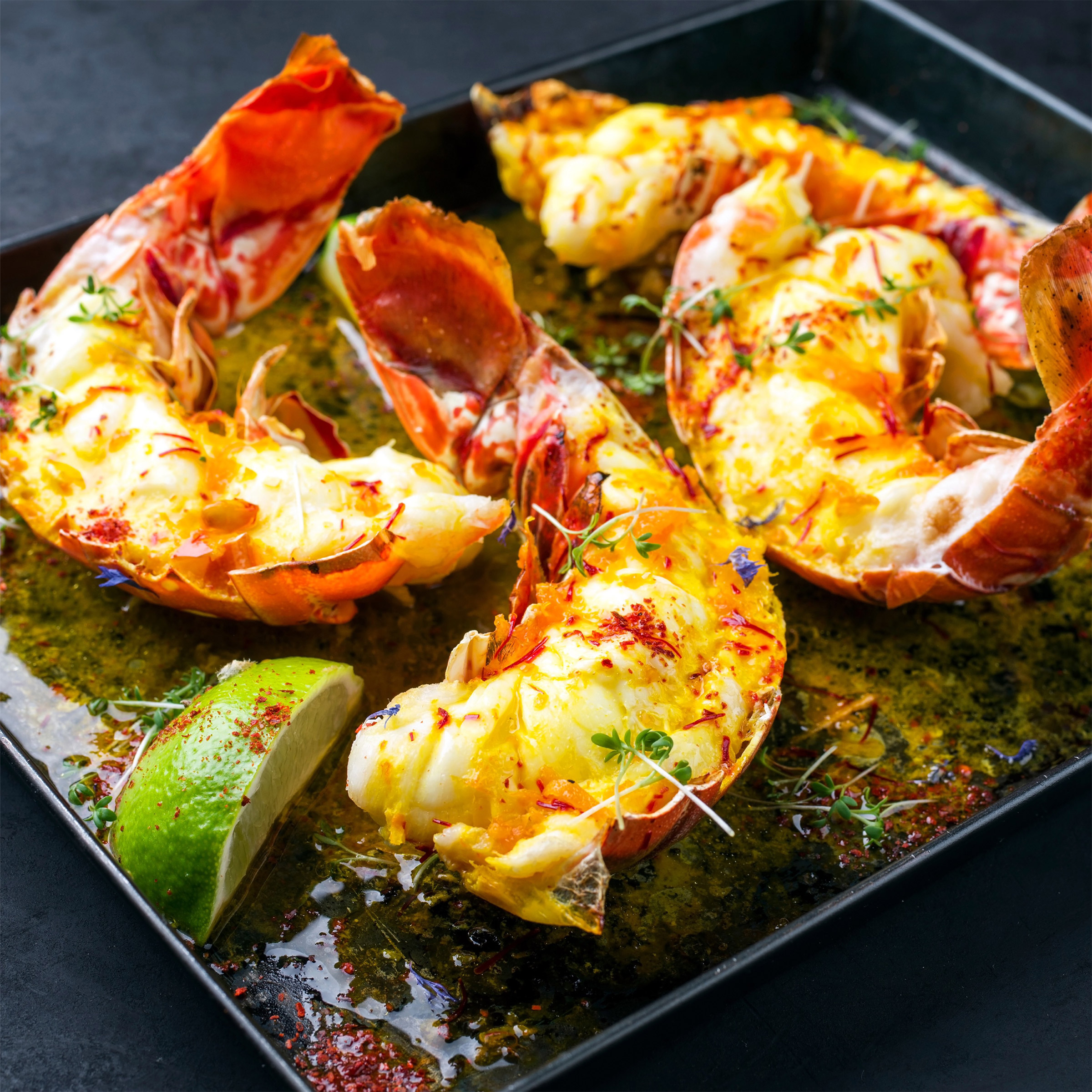 Coastal Seafood Frozen Lobster Tails 12 Count (6 - 8 oz.)