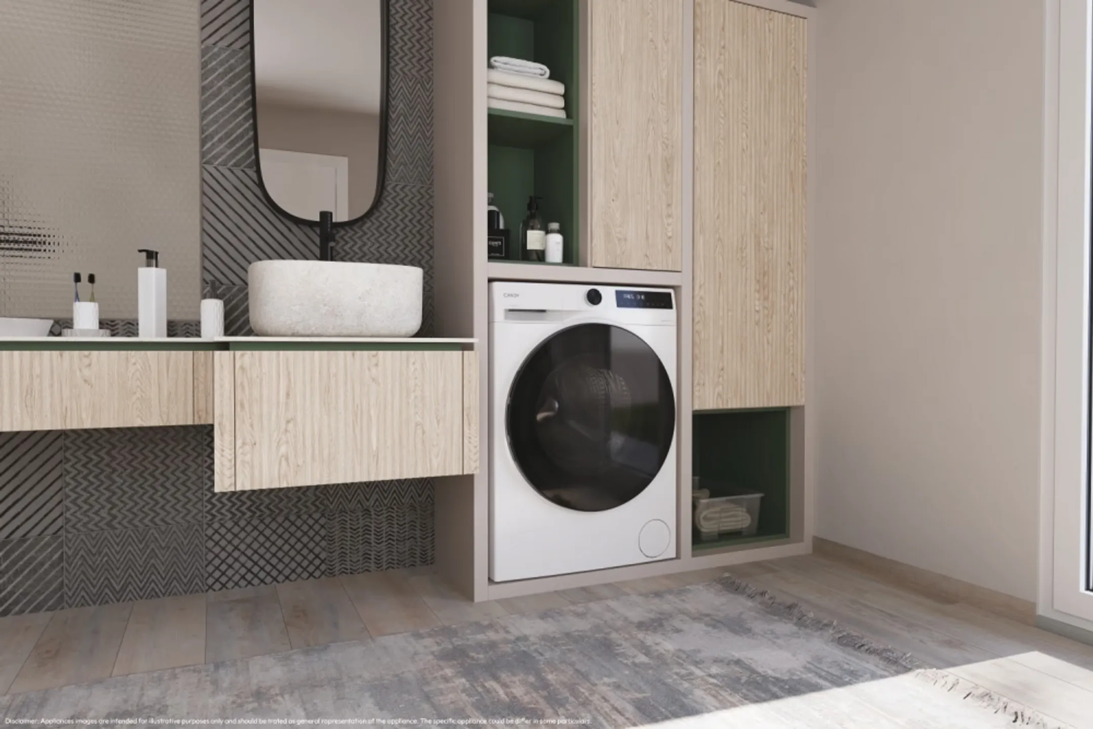 Candy Wasmachine BP 410BL8-S