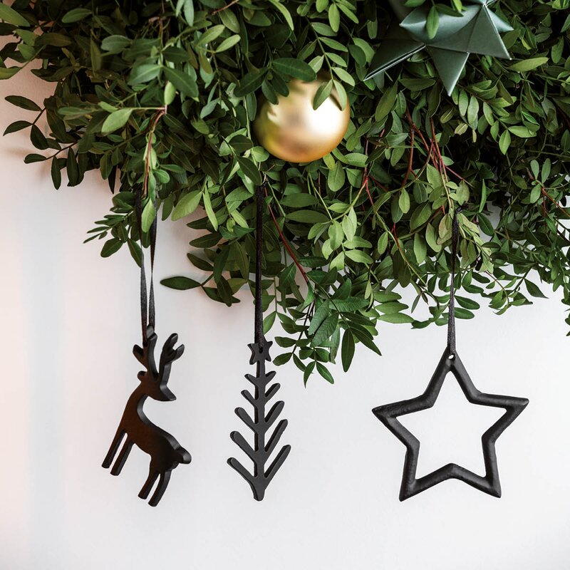 Christmas Chic Decor ornament 3 stk