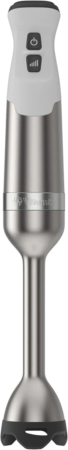 Vitamix 5-Speed Immersion Blender, Professional-Grade Hand Blender with 625-Watt Motor and Stainless-Steel Blade, Stainless Steel/Black