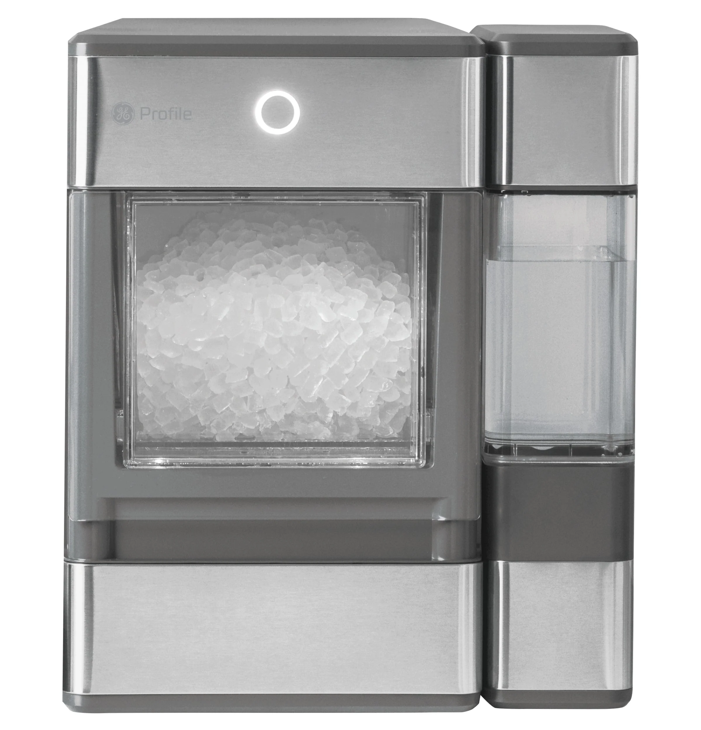 �?Opal�?Nugget Ice Maker with Side Tank, Countertop Icemaker, Stainless Steel