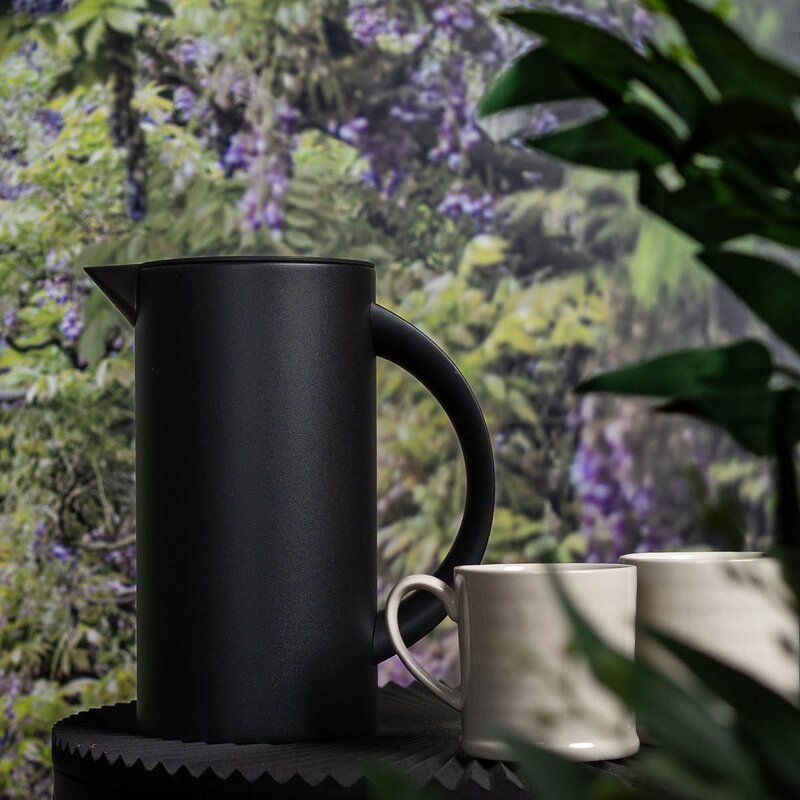 Mocca termokanne 1L matt svart