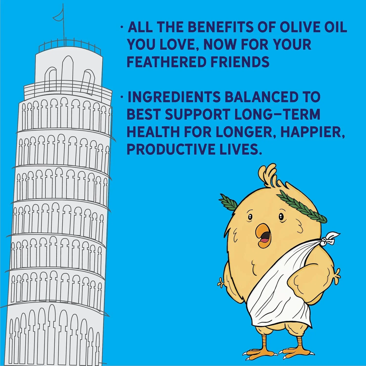 I Organic Olive Oil Layer Feed for Laying Hens | Corn-Free, Soy-Free | 17% Protein | High Omega-3 Chicken Feed | Organic Chicken Layer Food for Healthy Eggs Hens | 40 lbs - Image 5