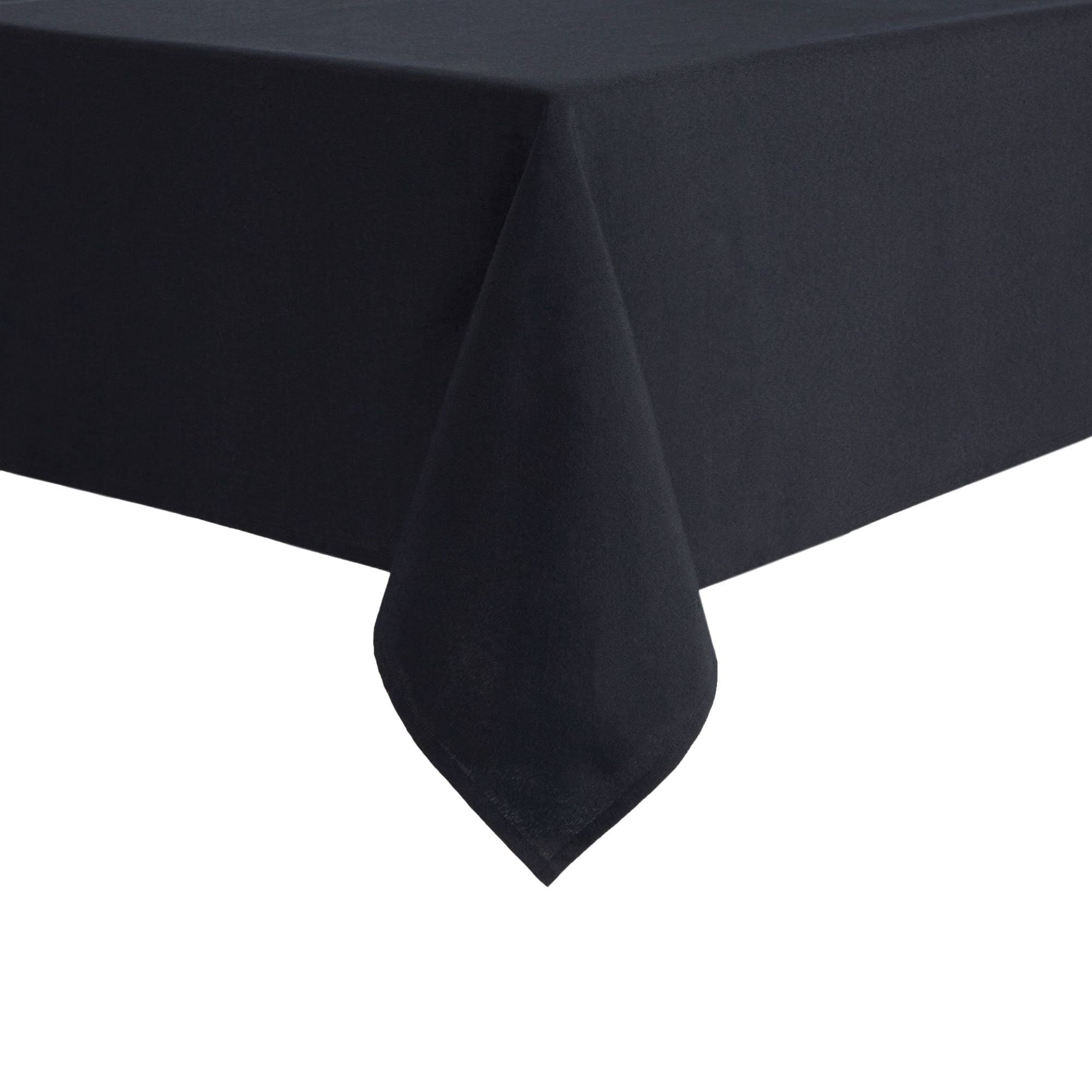Mainstays Yale Tablecloth - Black - 60 x 84 in