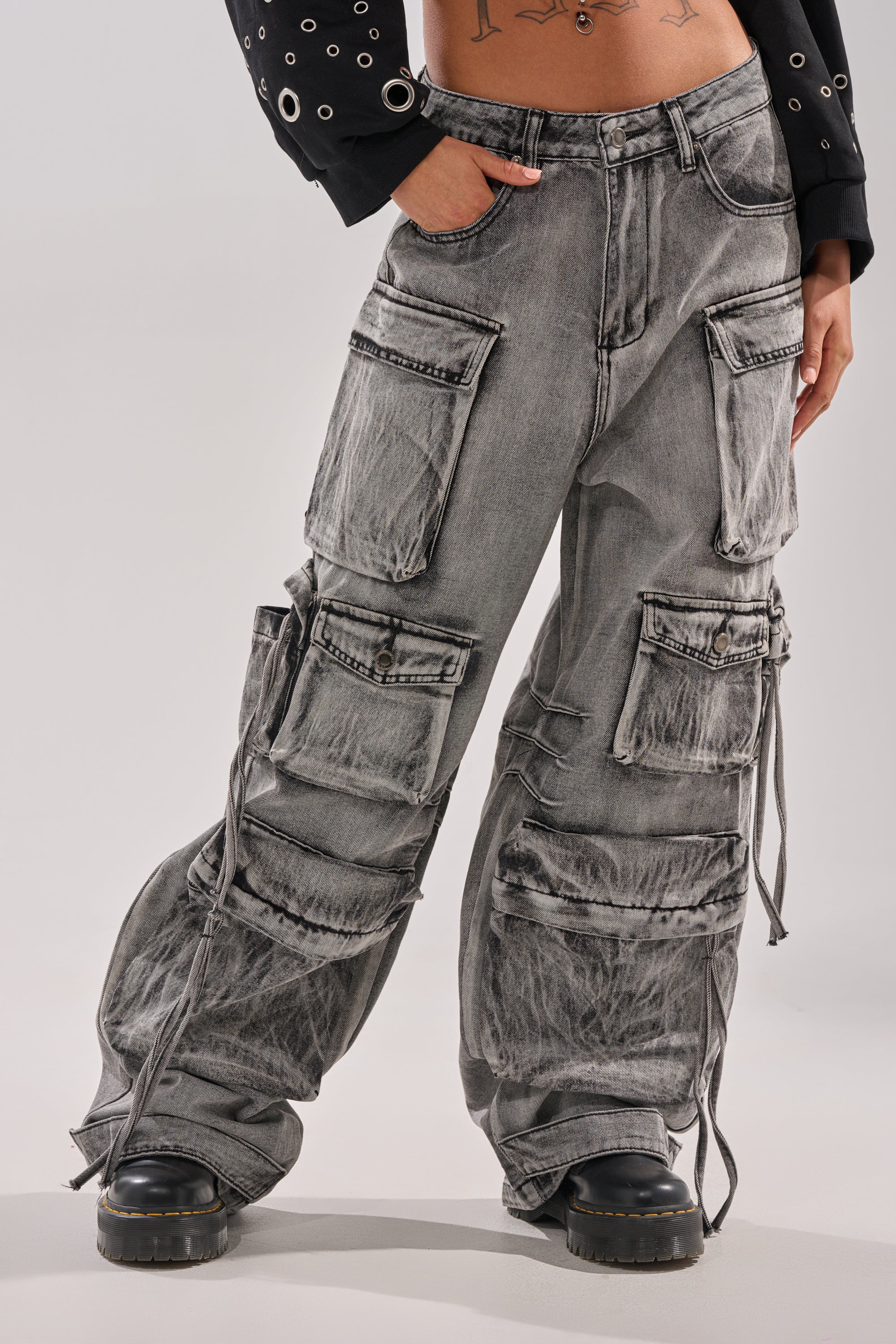 CARGO FOR DAYS CARGO DENIM PANT - Akira Store