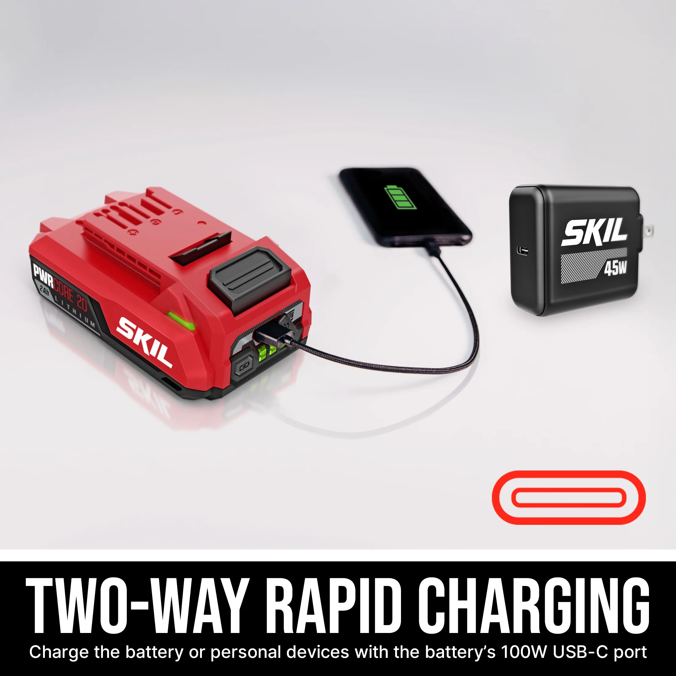 DL6300D-12 Brushless 12V/20V Flip Drill 20V Kit, Torque Adjustment and Display with 2.0Ah Battery and Charger - Image 8