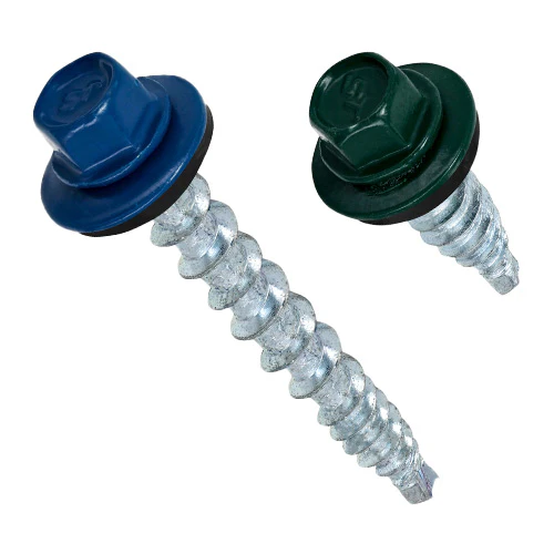 KwikSeal MB WoodBinder #10 x 1-1/2 in Plain Stitch Screws with Sealing Washer (250-Pack Bag)