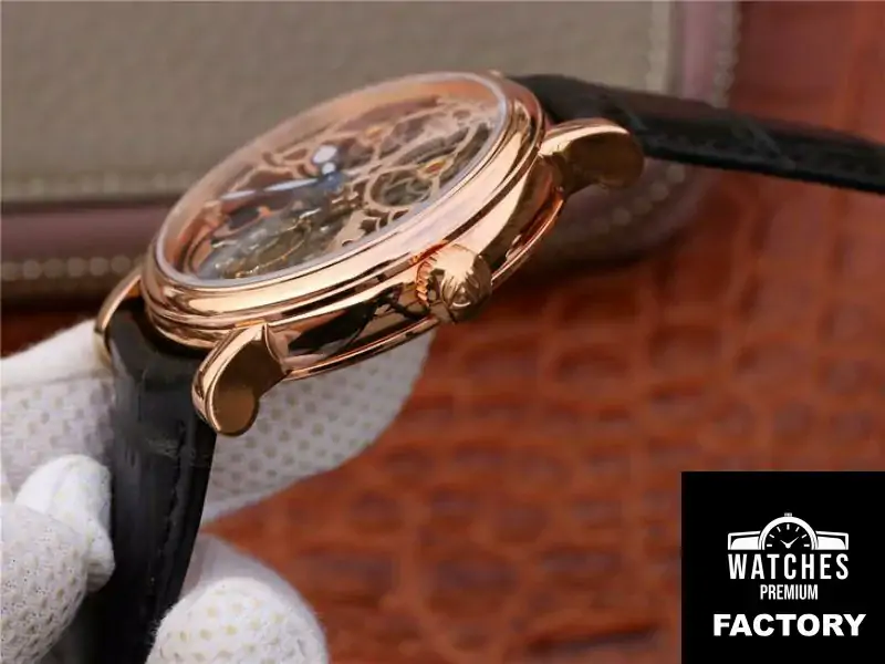 Franck Muller Giga Tourbillon 18K Rose Gold Skeleton Dial