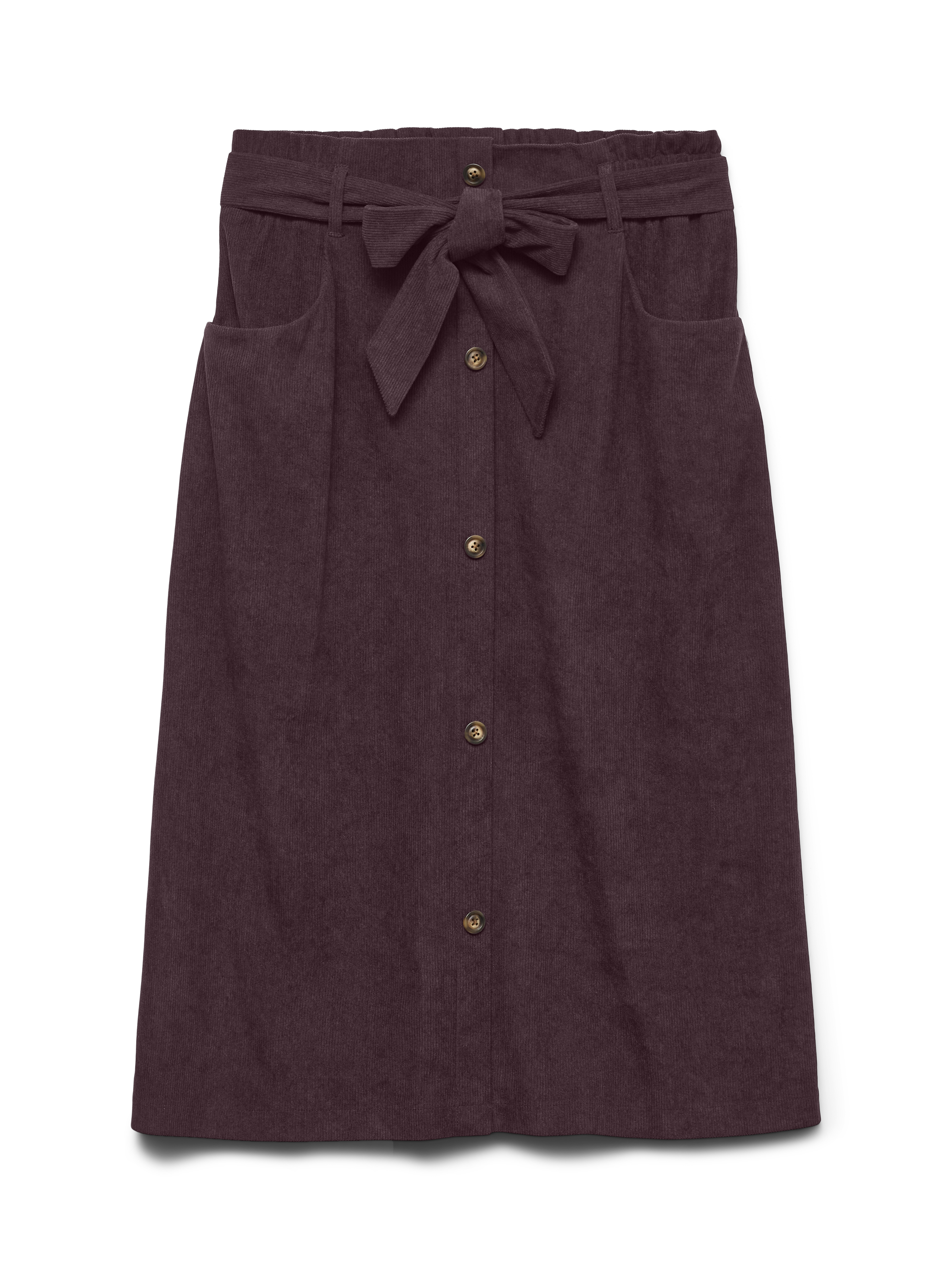 VERO MODA® VMVILJA Corduroy High waist Midi skirt