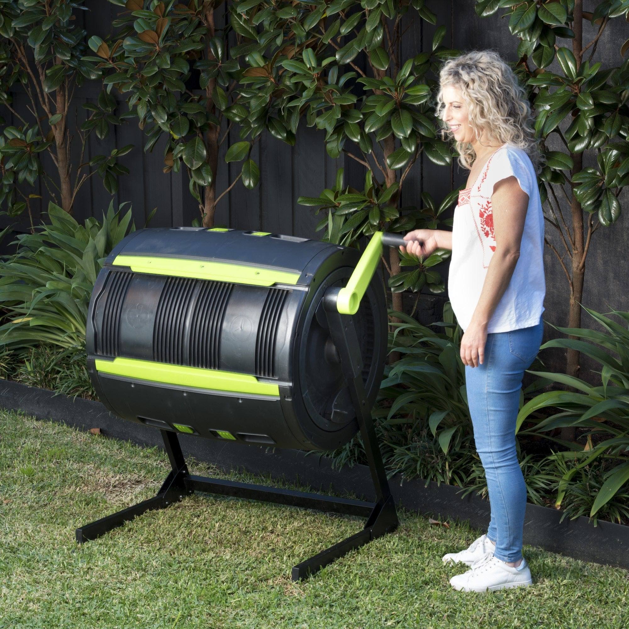 Maze Two Stage Compost Tumbler 65 Gallons