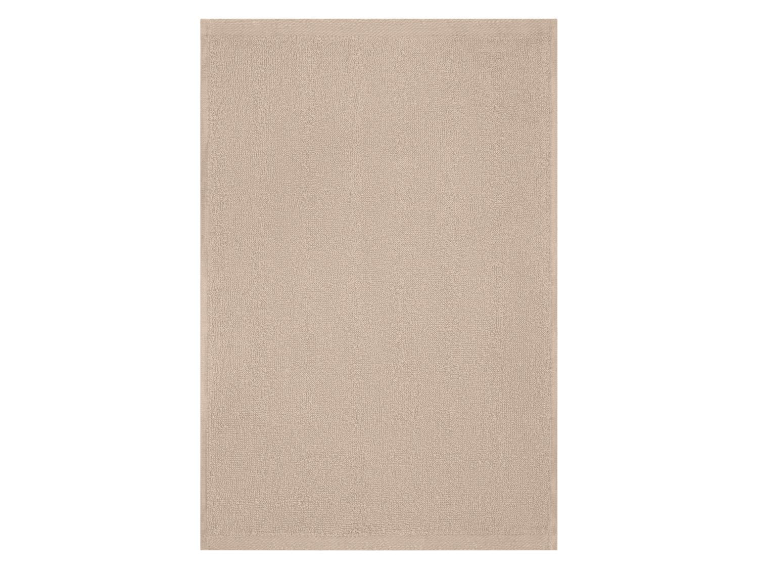 LIVARNO Lot de serviettes ponge, 6 pices