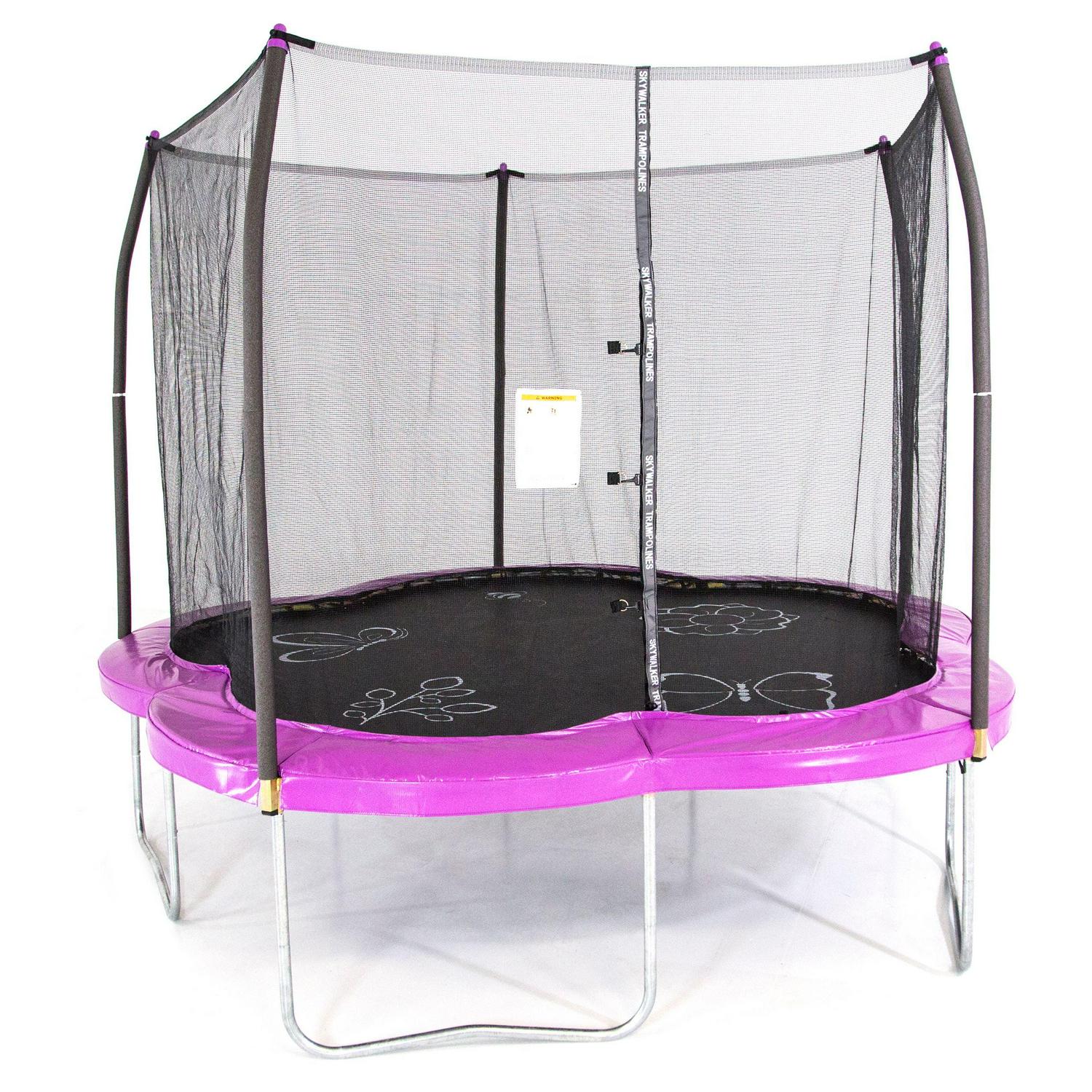 Skywalker Trampolines 11′ Adventure Arena Trampoline with Enclosure - Imagination Garden