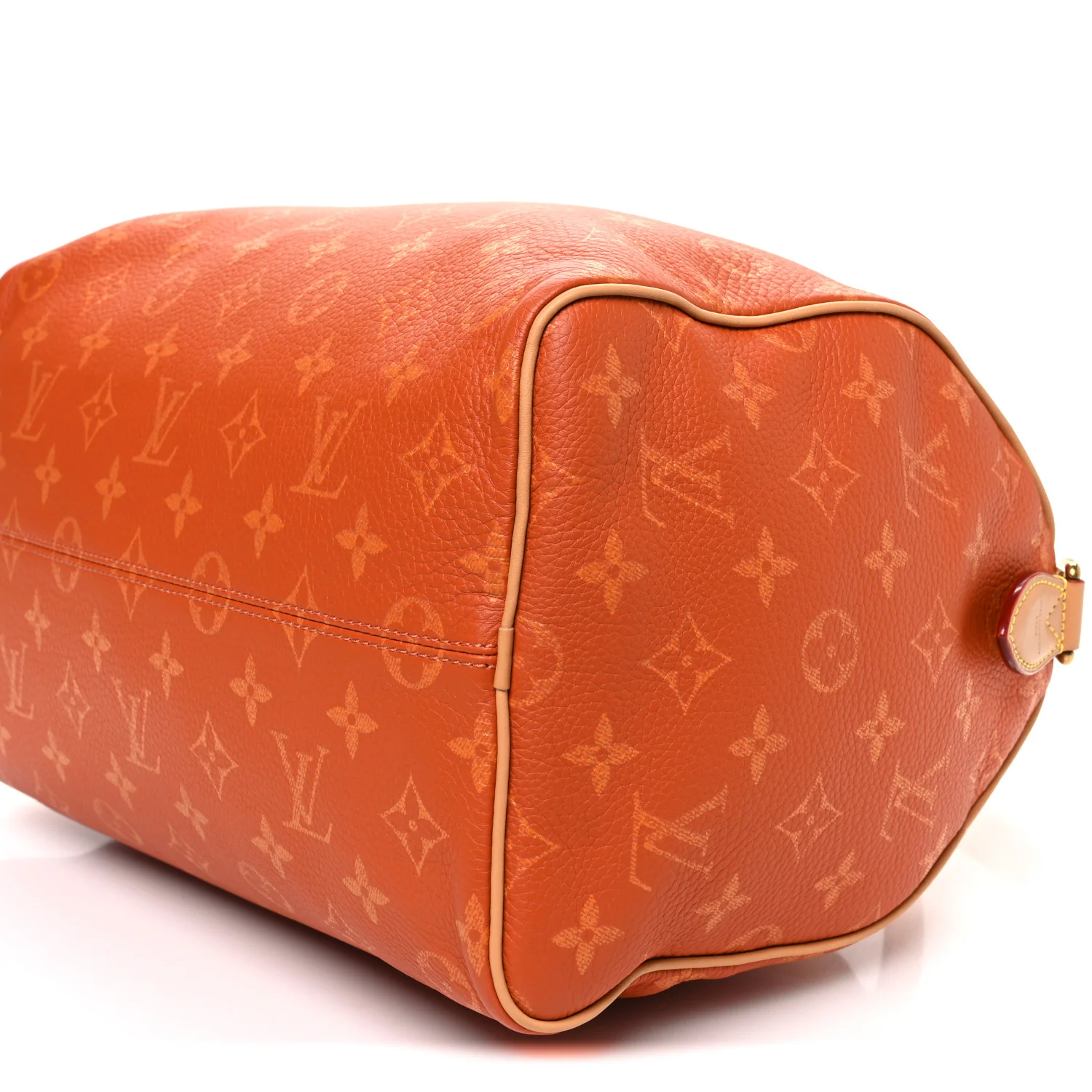 Calfskin Monogram Speedy P9 Bandouliere 30 Ocre