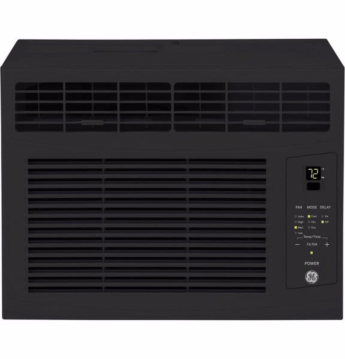 Ge? 6, 000 BTU Electronic Window Air Conditioner for Small Rooms up to 250 Sq Ft., Black
