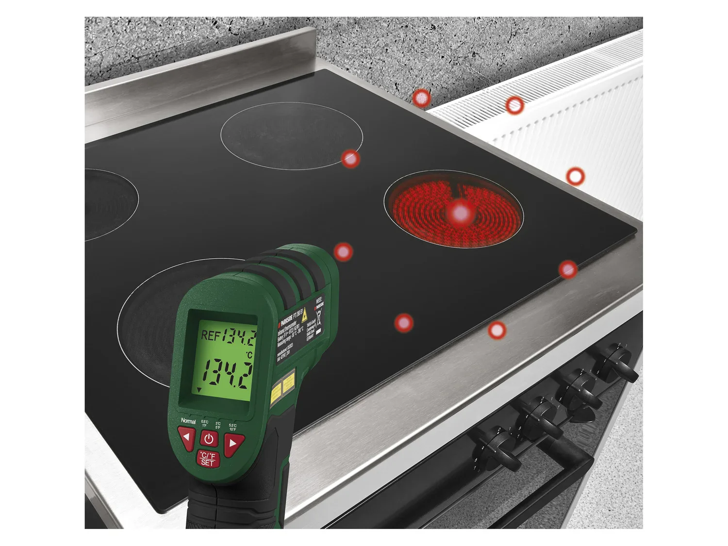 PARKSIDE Thermomtre infrarouge PTI 380 B1