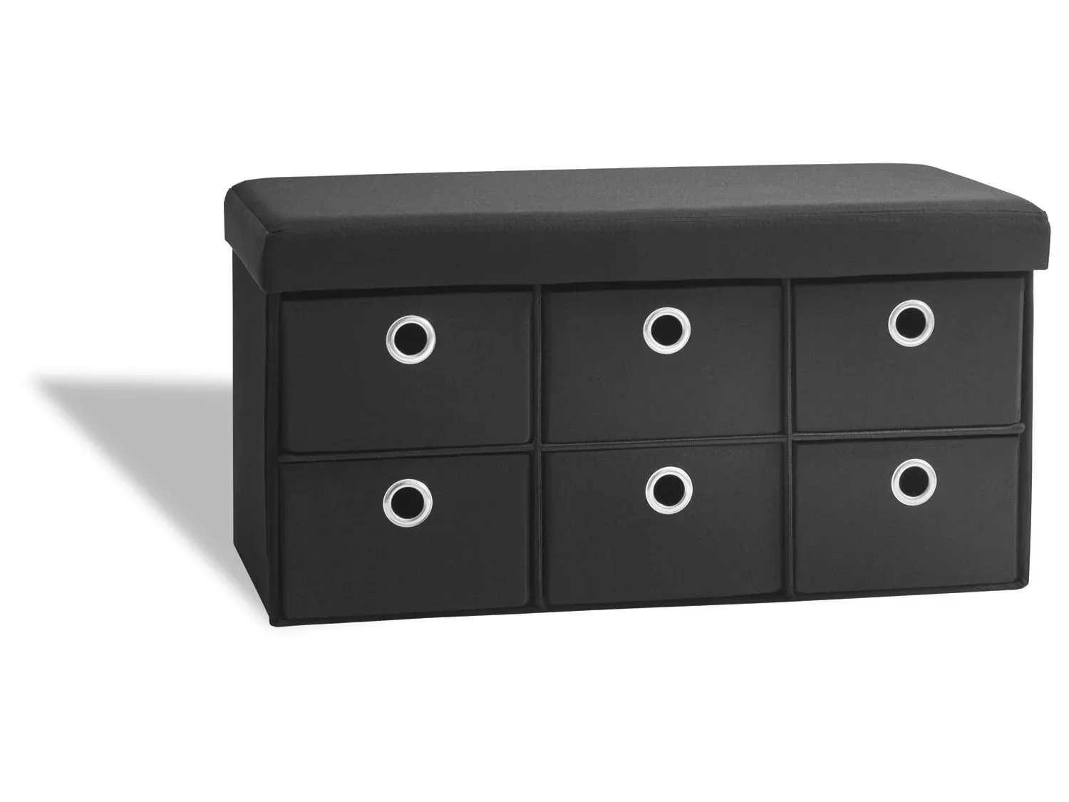 LIVARNO home Banc-coffre de rangement, avec 6 tiroirs