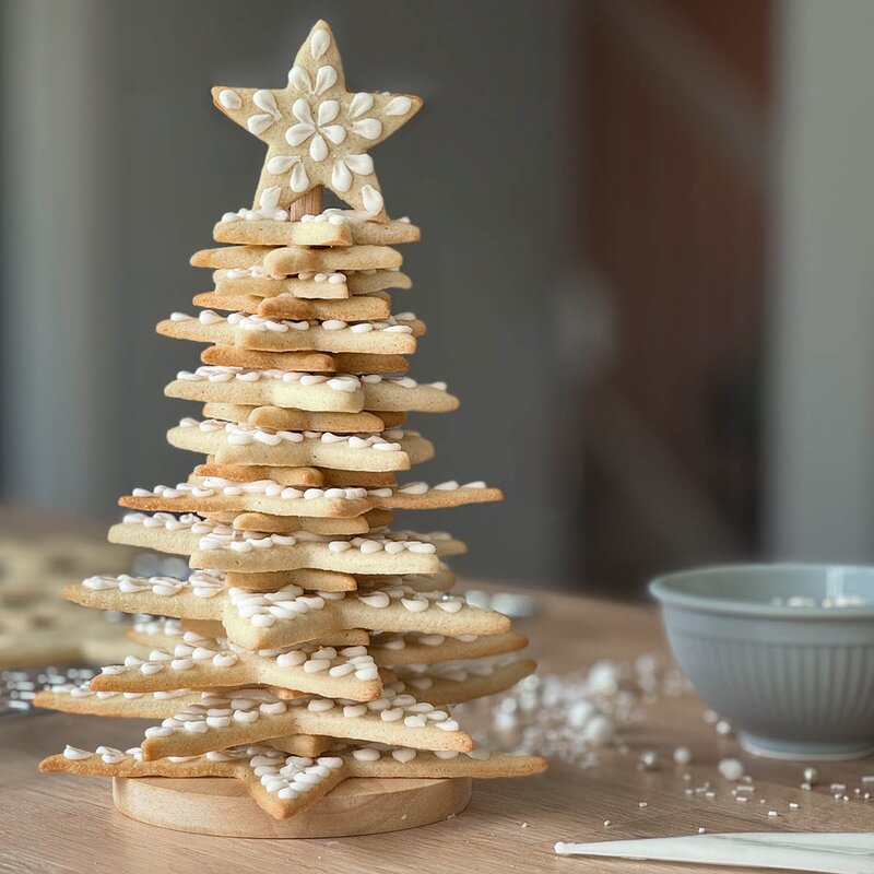 bAYK bakeformsett 5 deler julemotiv
