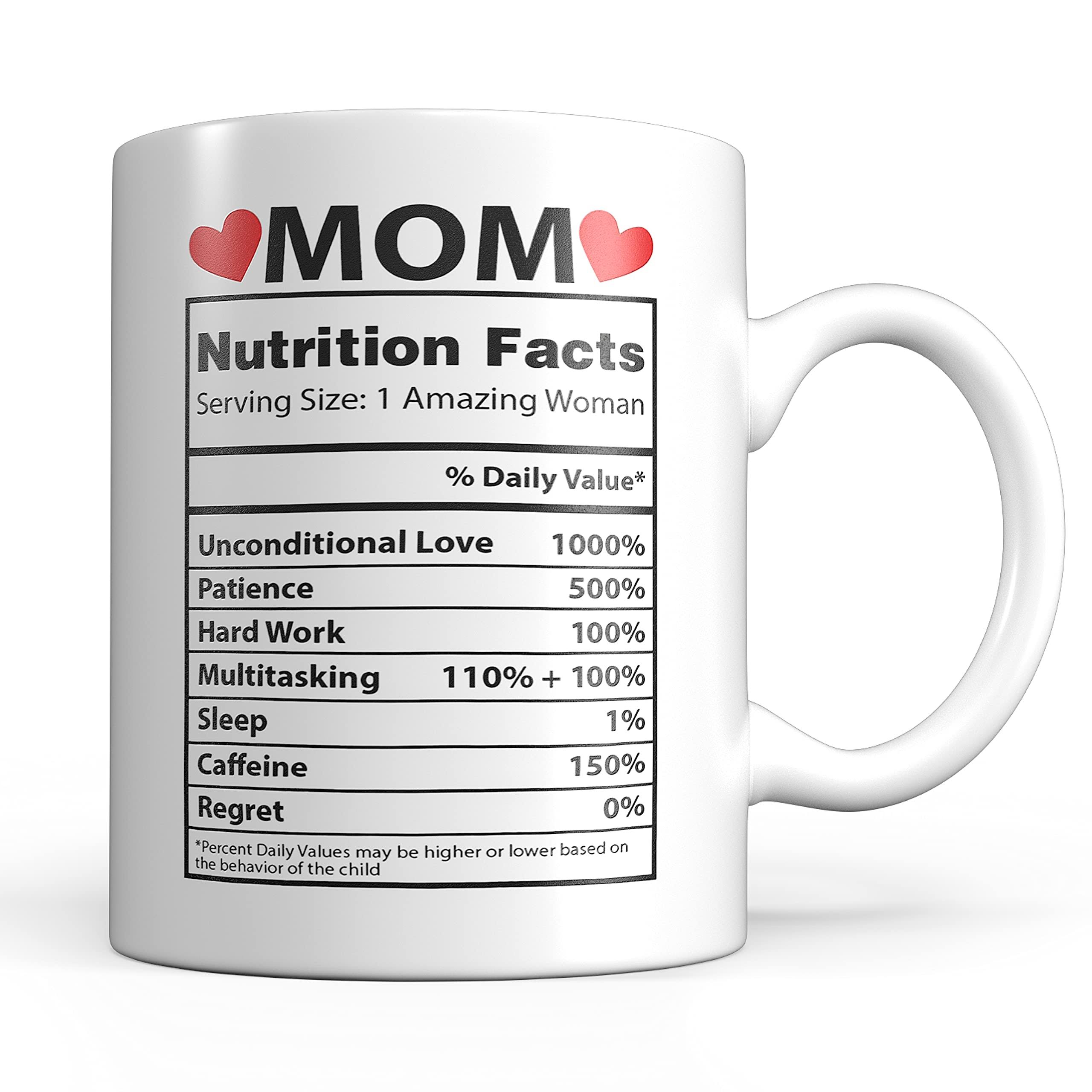 Mom Mug Birthday Gift from Daughter - Stocking Stuffer Ideas for The World's Best Mom