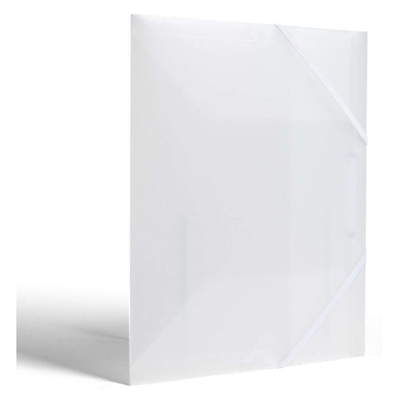 Chemise plastique A4 24x32cm noir ou blanc