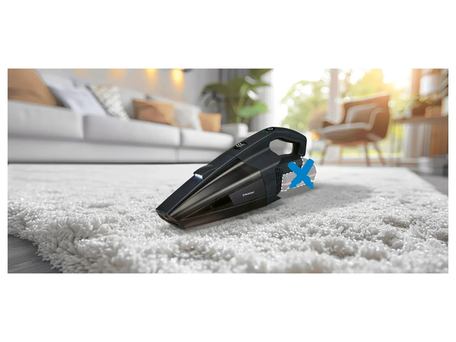 SILVERCREST Aspirateur  main sans fil, SHSA 20-Li B1