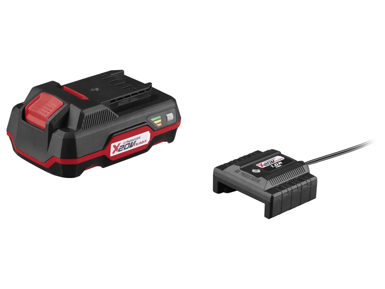 PARKSIDE Set pour nettoyeur haute pression sans fil + batterie + chargeur, 20 V