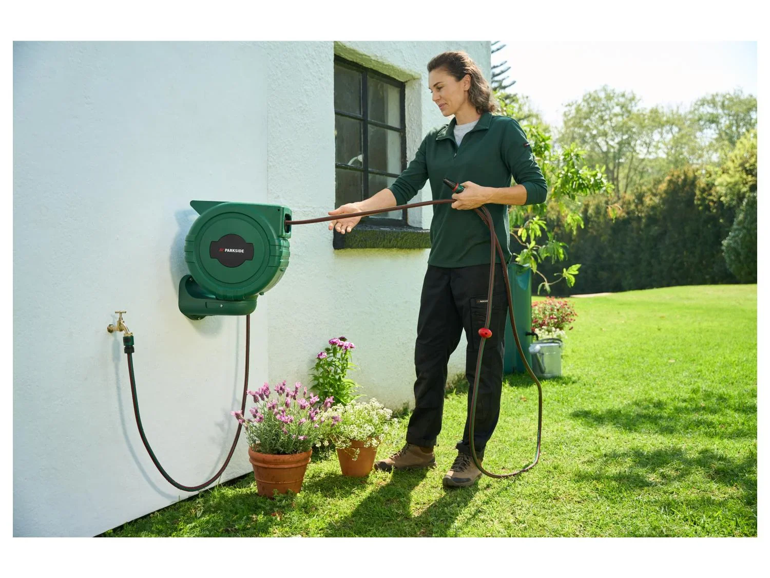 PARKSIDE Rcuprateur deau de pluie pliant, 250 L