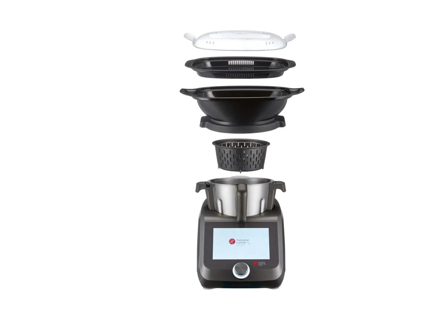 SILVERCREST Monsieur Cuisine Smart Anthracite