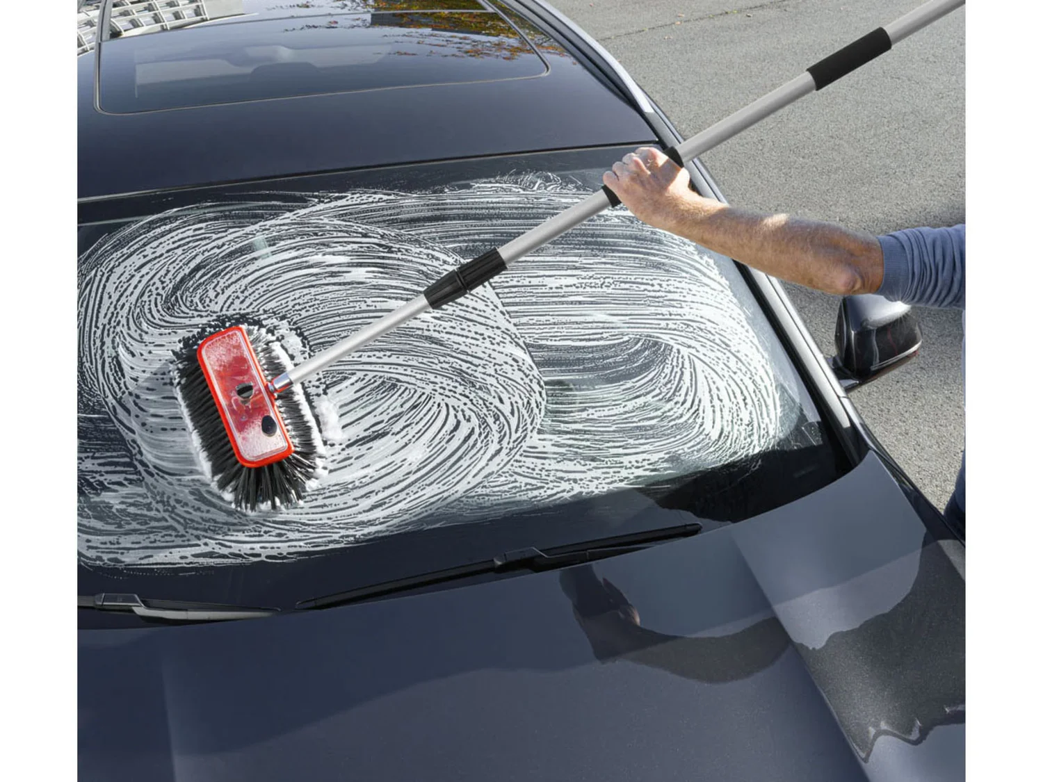 ULTIMATE SPEED Brosse de lavage auto tlescopique