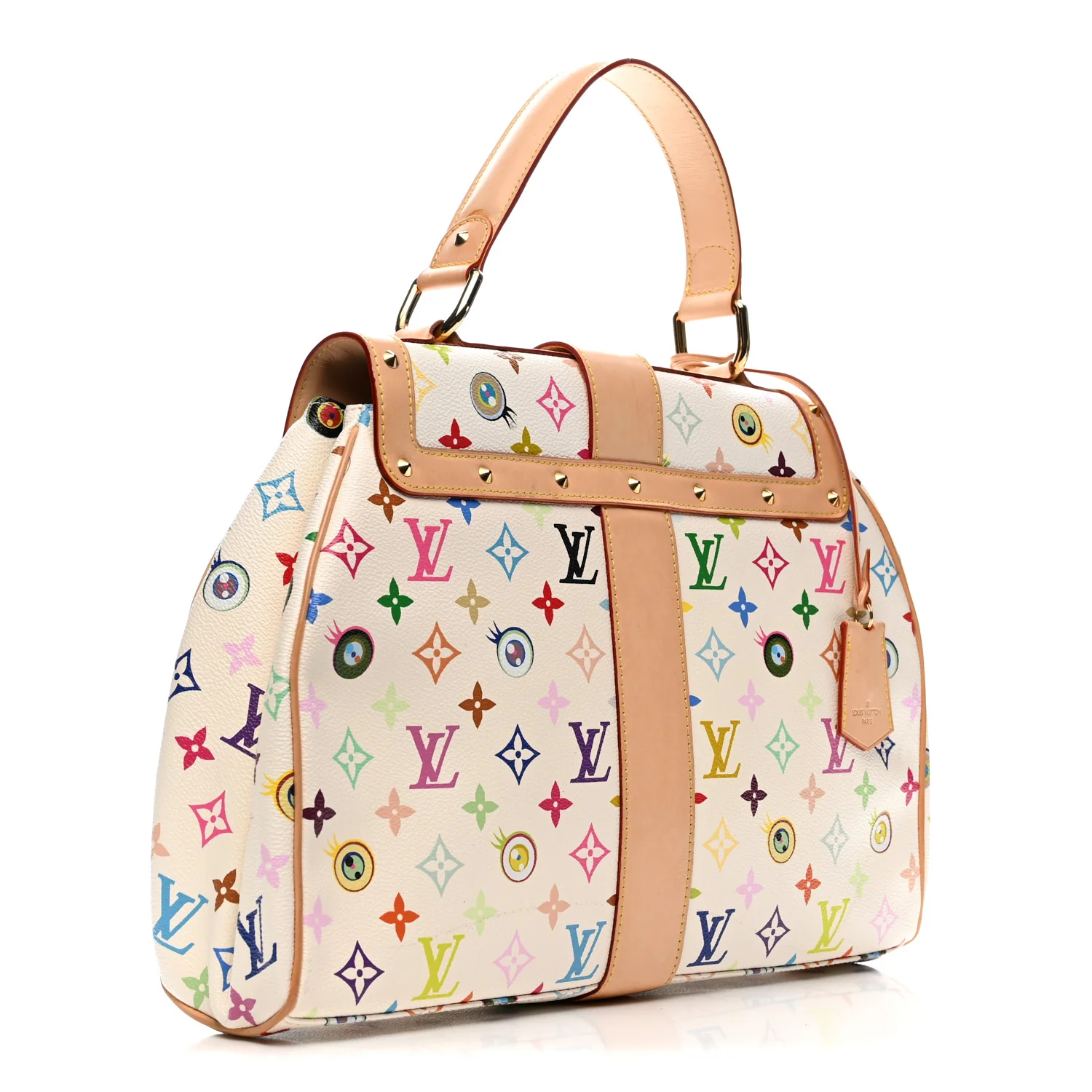 Monogram Multicolor Murakami Eye Love You White