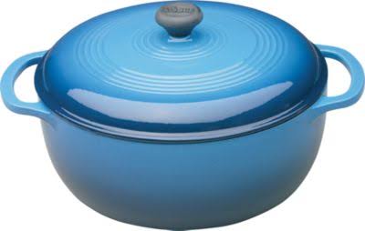 Lodge Cast Iron Lodge Enamel 6-qt. Dutch Oven - Blue