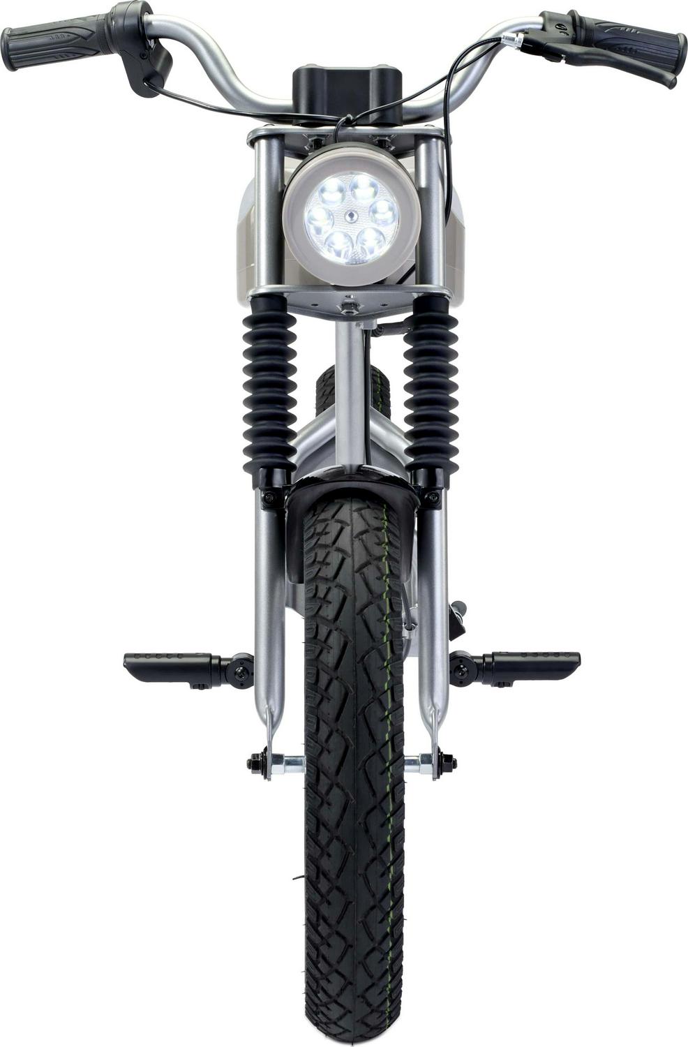 VIRO Rides Electric Mini - Bike 25.2 V Cafe Racer Powered Ride - on with Parent Control
