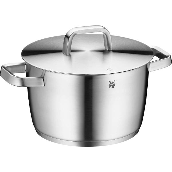 Iconic høy kasserolle med lokk 22 cm/4,7L