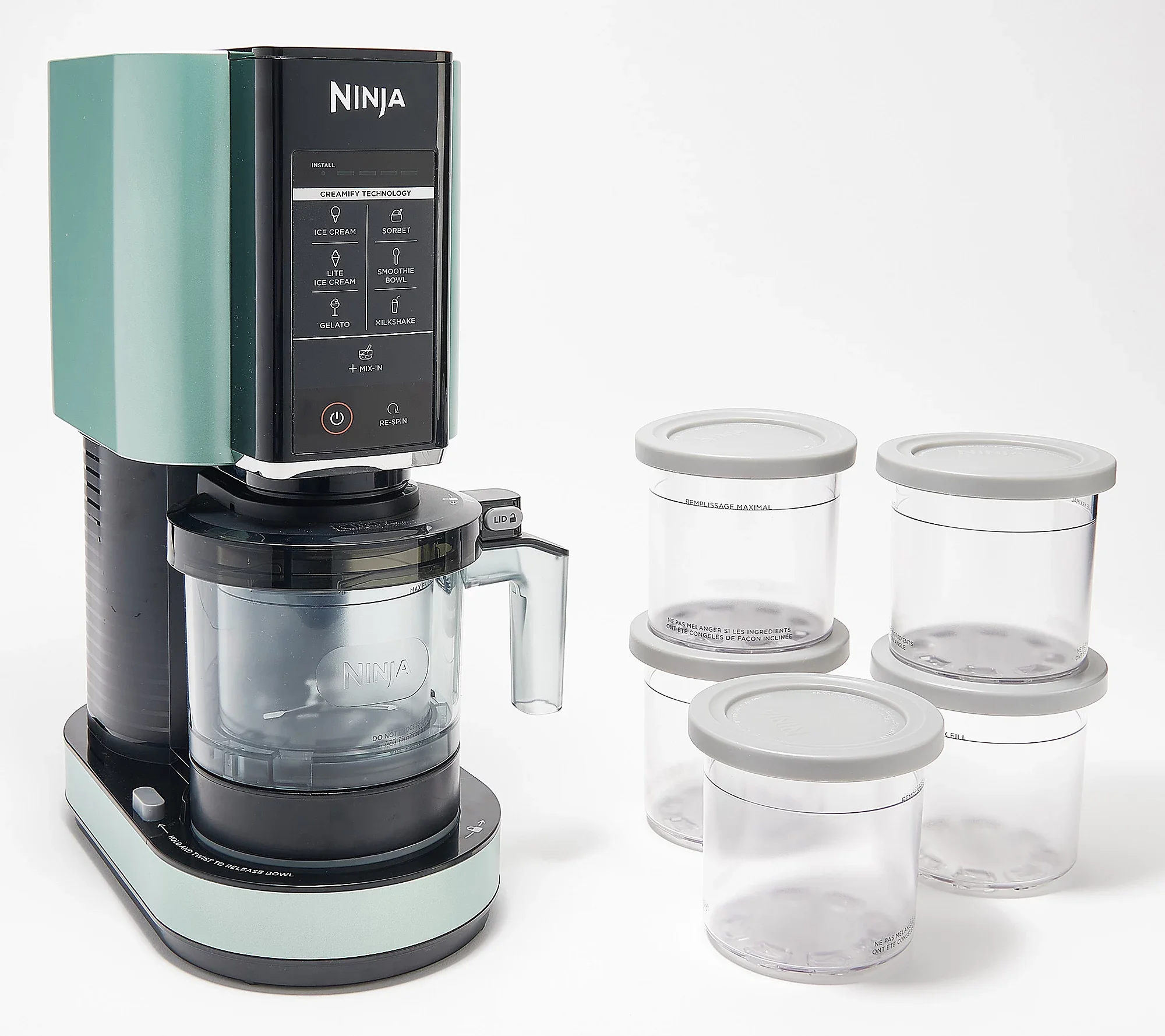 K55255 CREAMi 7-in-1 Frozen Treat Maker w/ Extra Pints - Image 4