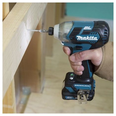 Makita – Clé à chocs sans fil 10,8V – Couple 110Nm – Vitesse 2600 tr/min – Éclairage LED – Pour vissage bois dur et placo — vue 6