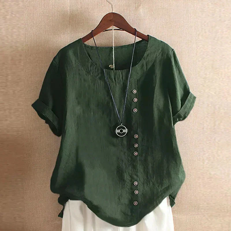 Laura - Élégante Blouse Décontractée
