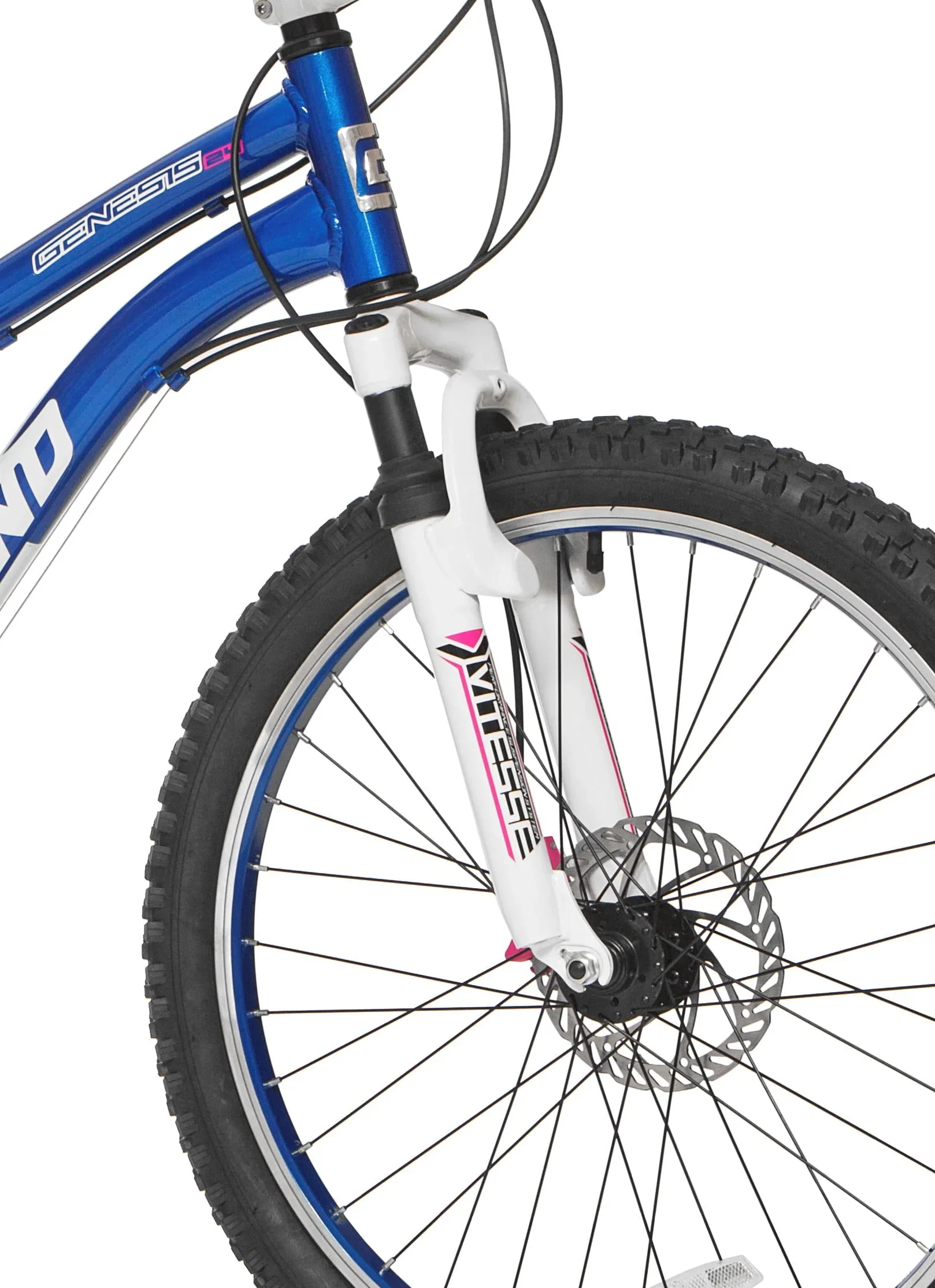 Genesis 24 Whirlwind Girl's Mountain Bike,Tween/Adult, Blue