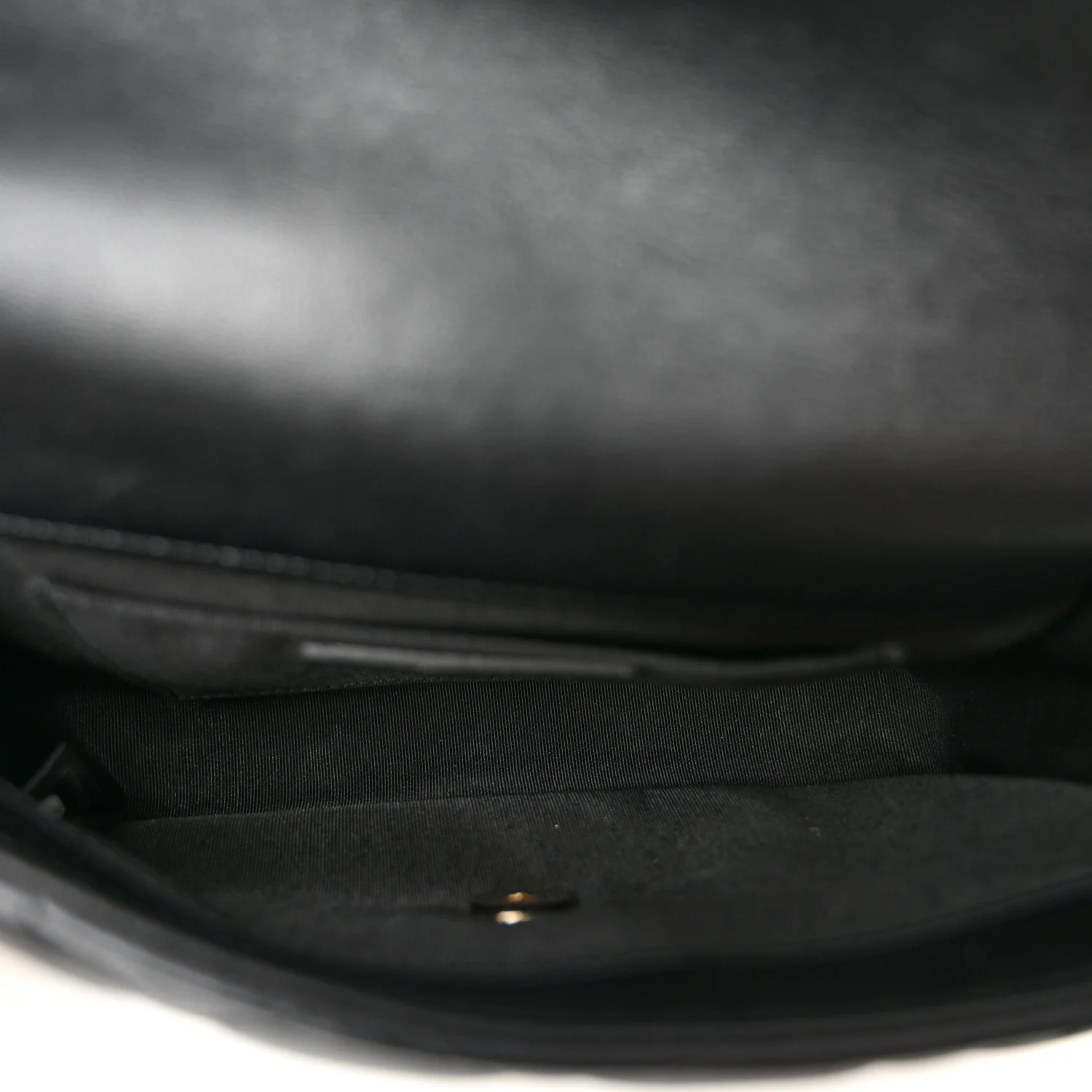 Lambskin Quilted Small My Precious Flap Black