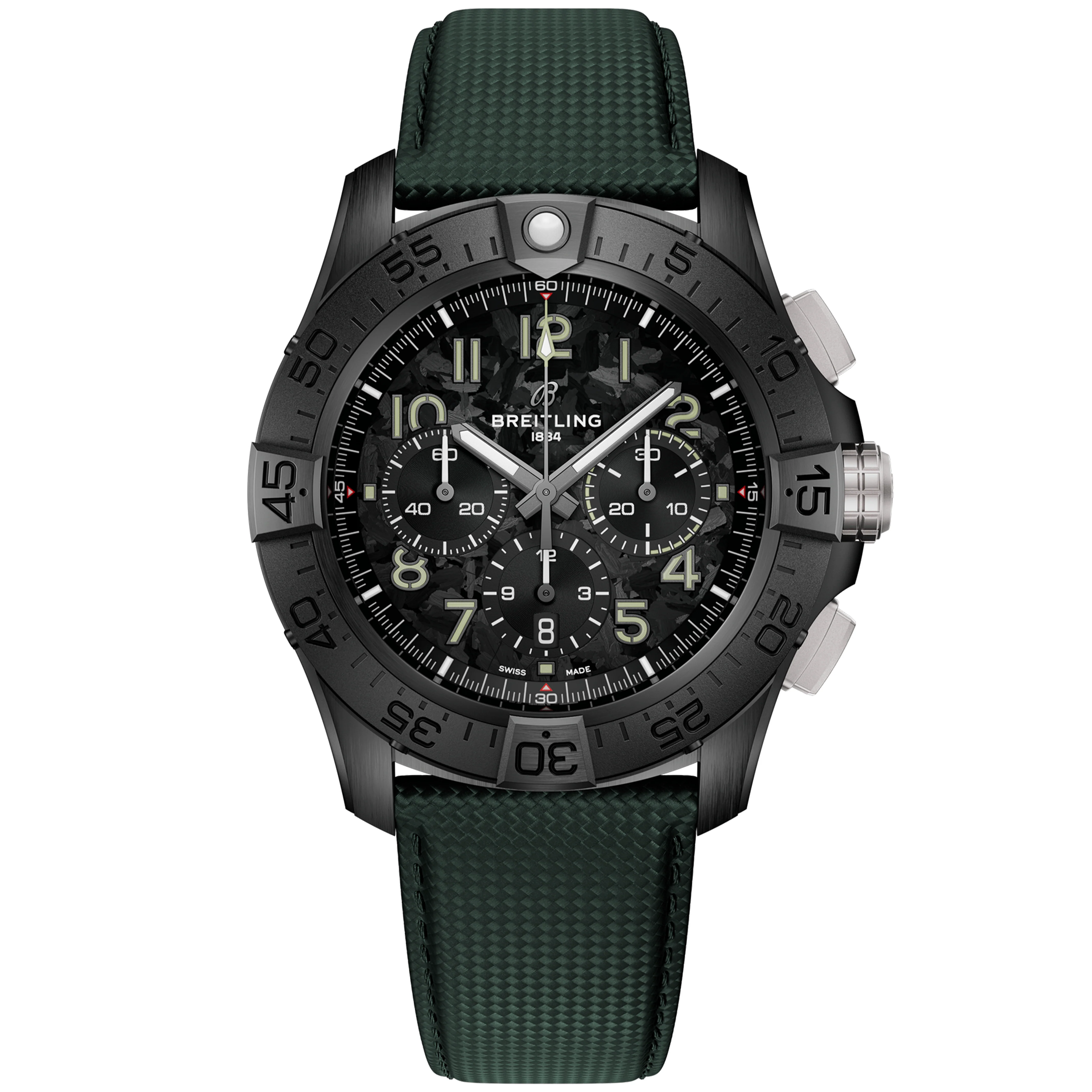 [Super Clone]Super Avenger B01 Chronograph 46 Night Mission SB0148101B1X1