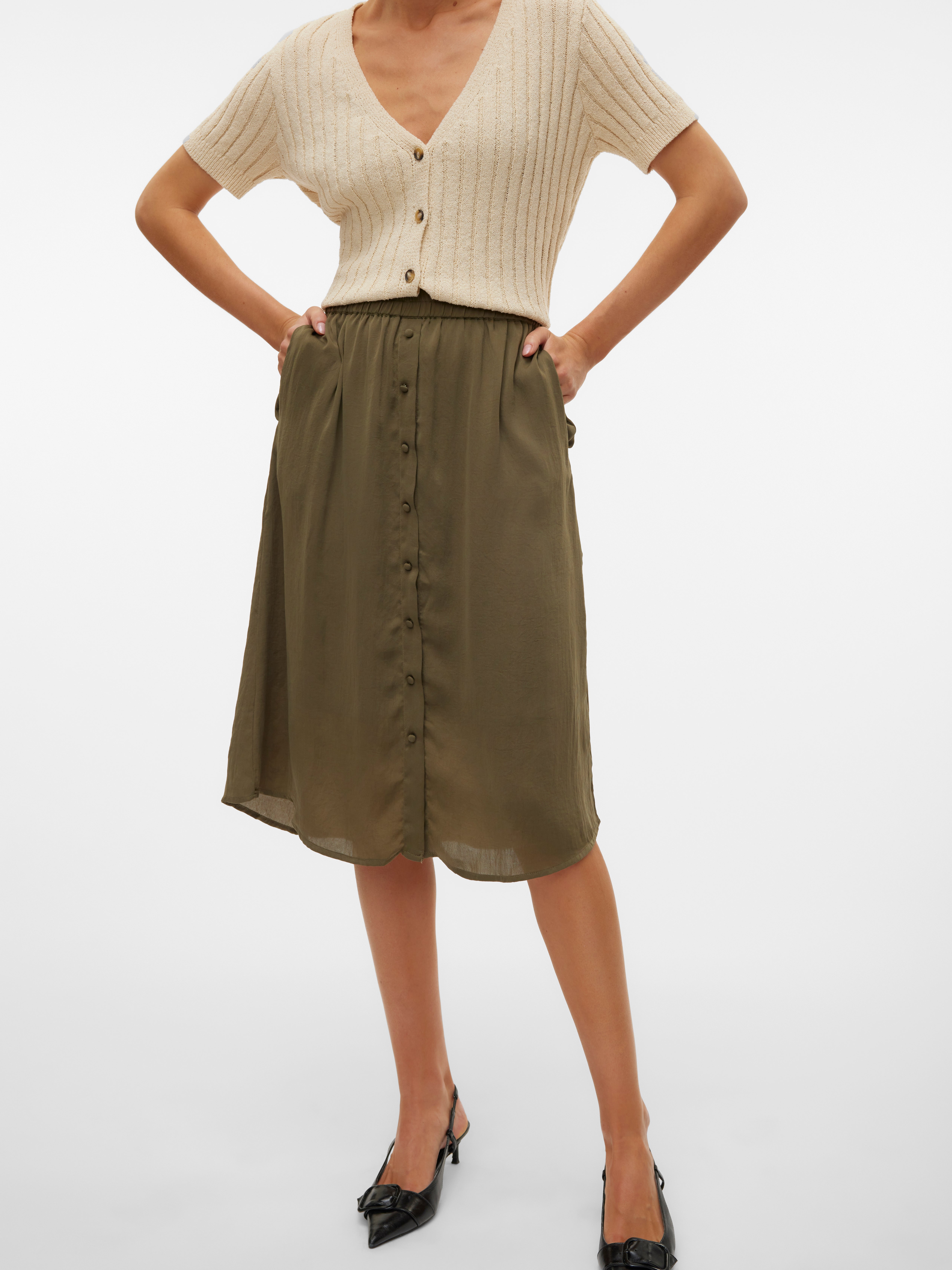 VERO MODA® VMSUNNY High waist Midi skirt