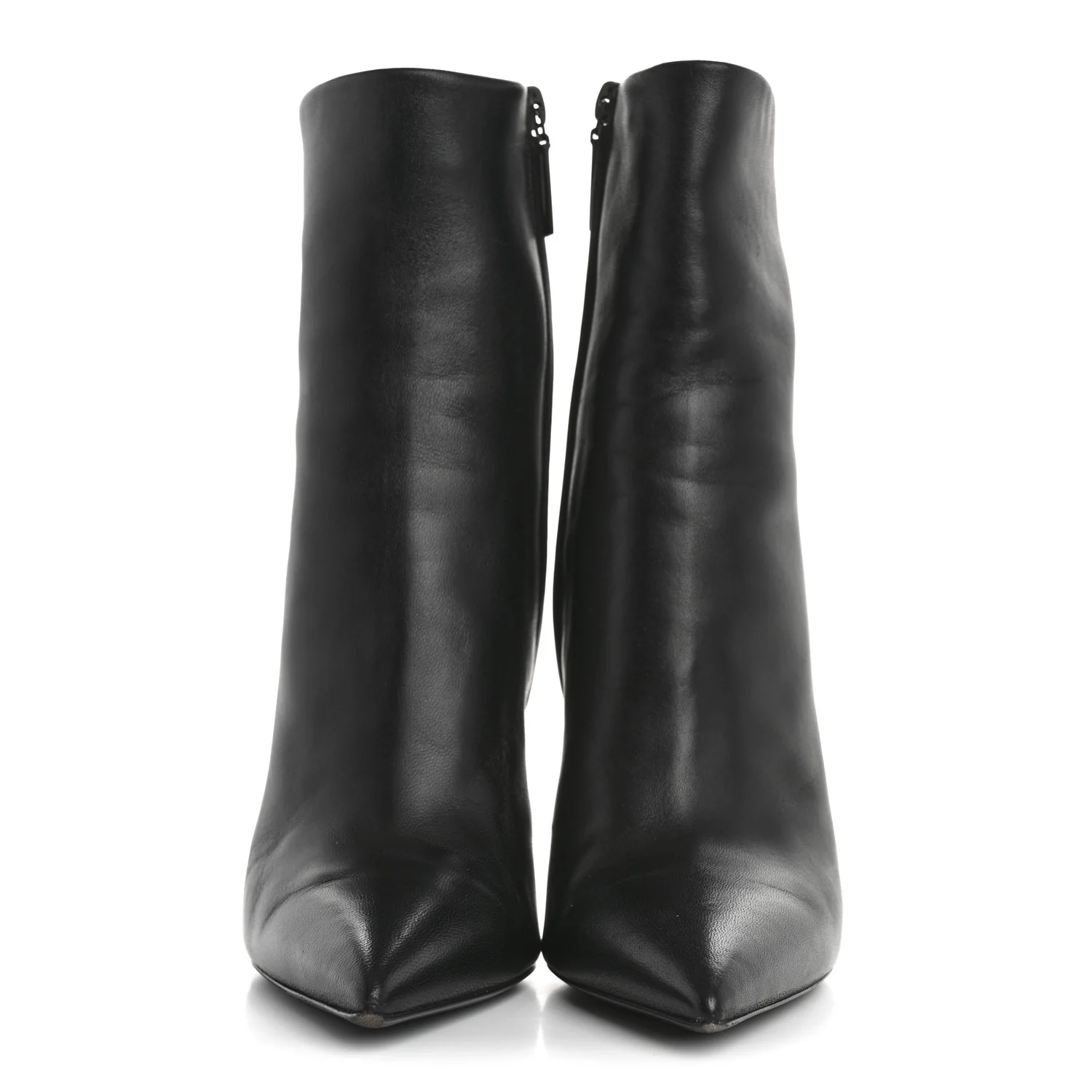 Calfskin Opyum Ankle Boots 36.5 Black
