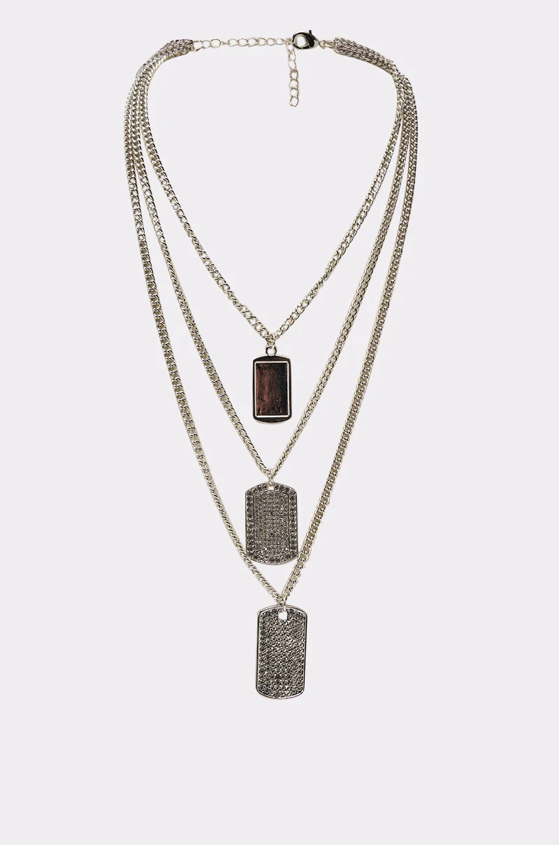 DOG TAG BUT MAKE IT CUTE NECKLACE - Akira Store