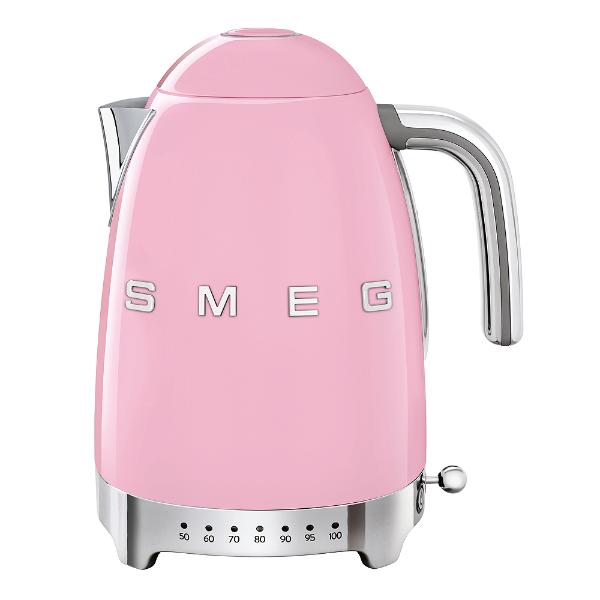 Vannkoker med termostat KLF04 1,7L rosa