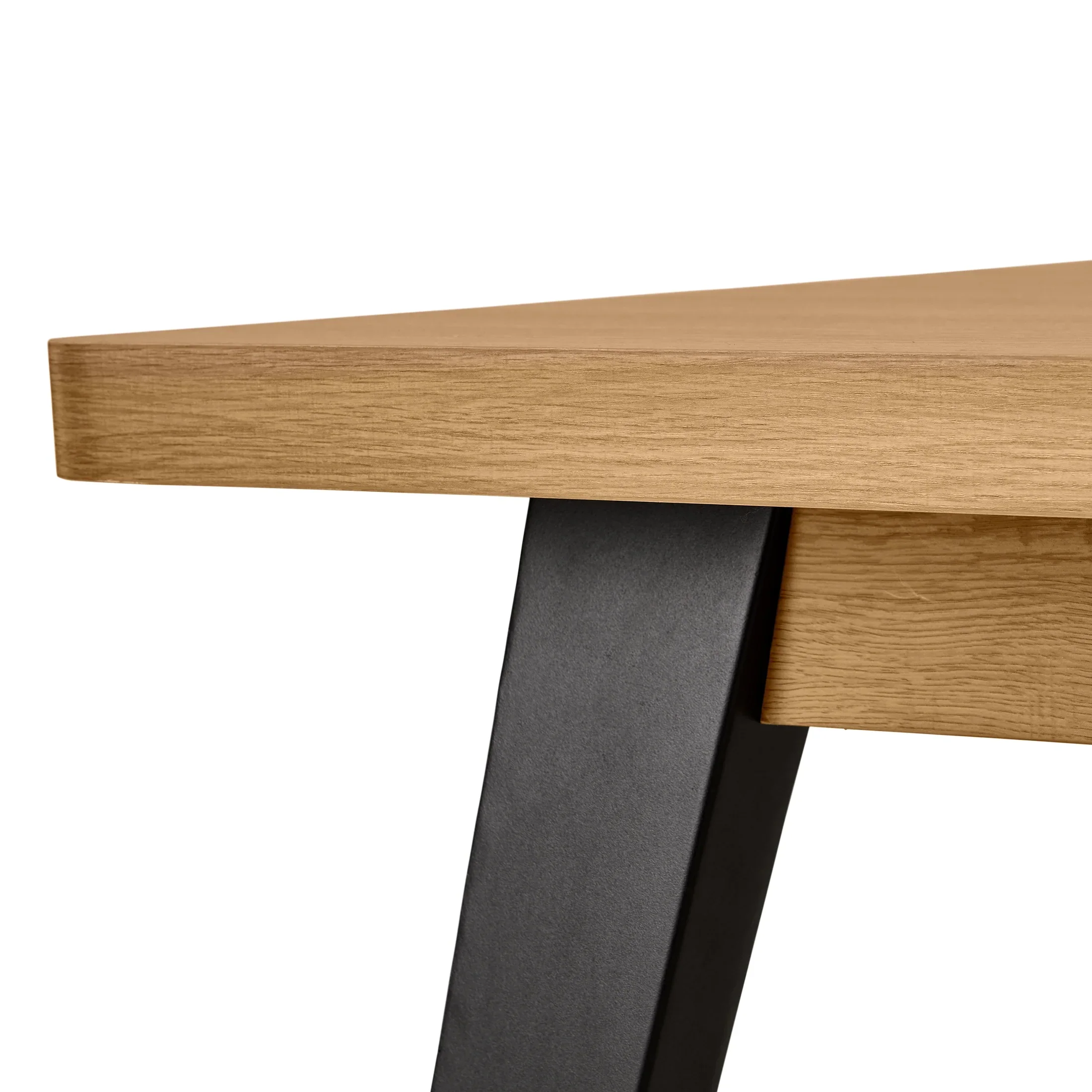 Better Homes & Gardens Nola Extendable Dining Table, Light Honey  Wood Finish