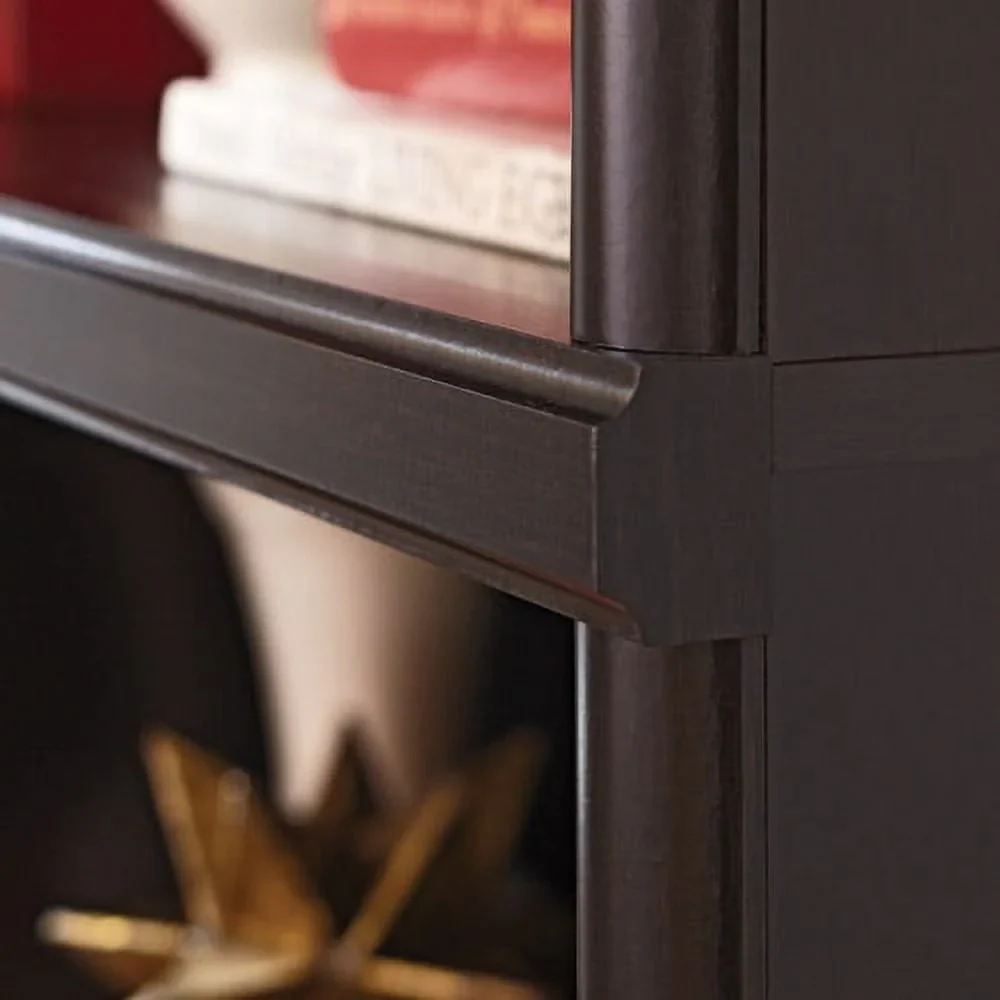 Better Homes & Gardens 71 Ashwood Road 5 Shelf Bookcase, Black Finish