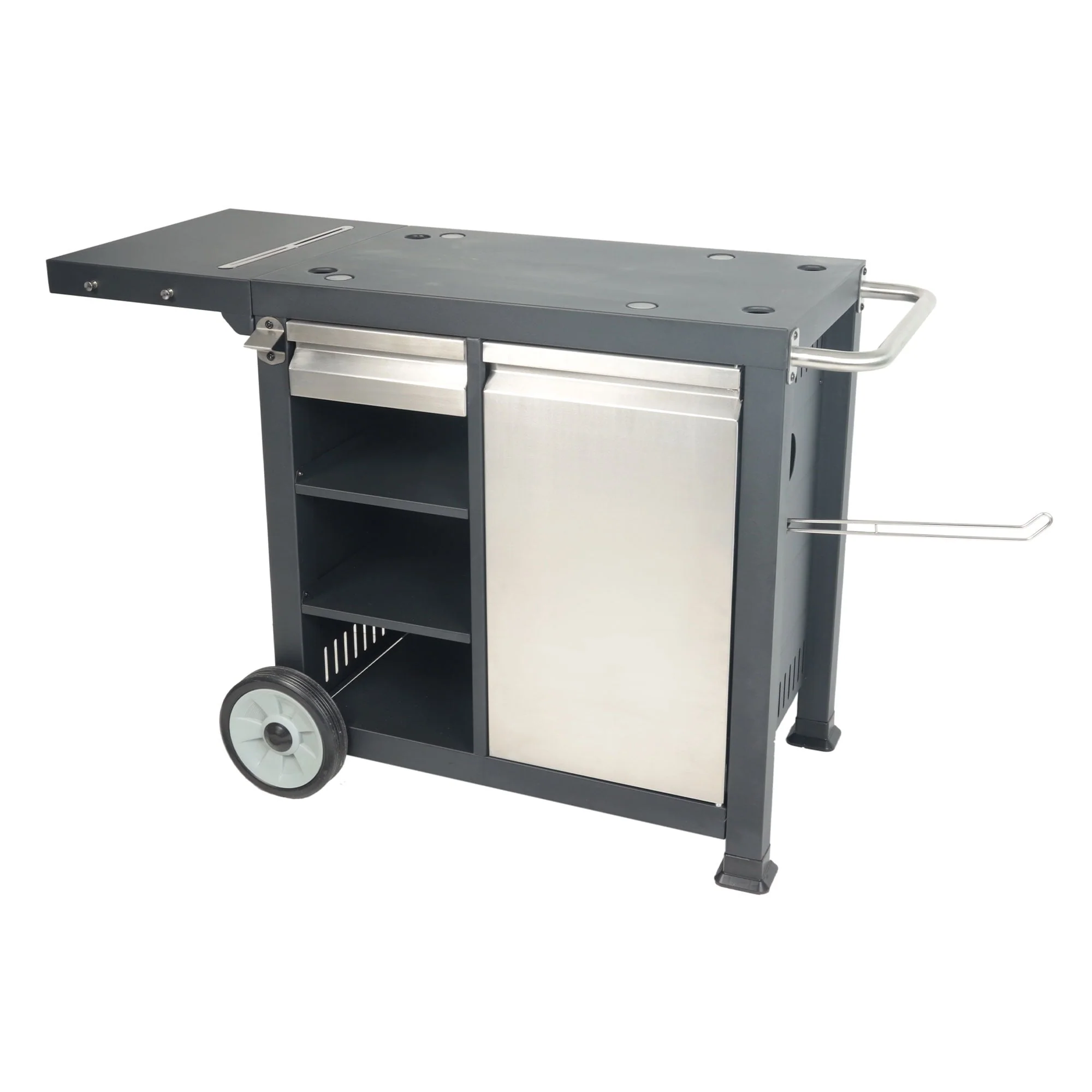 Razor Universal Rolling Prep Cart for Portable Outdoor Griddle and Grills