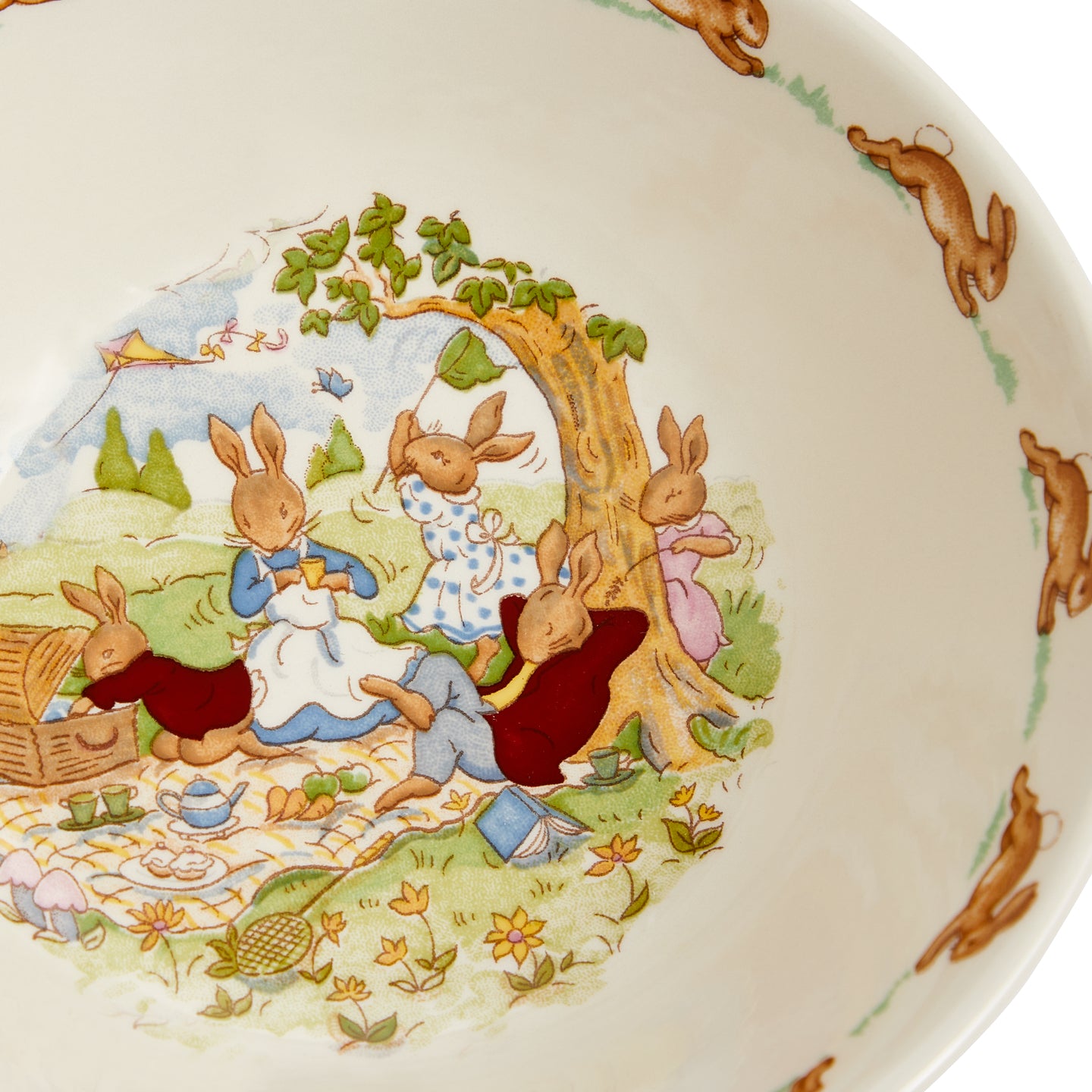 Bunnykins Set: Cereal Bowl and 1 Handled Hug-a-Mug