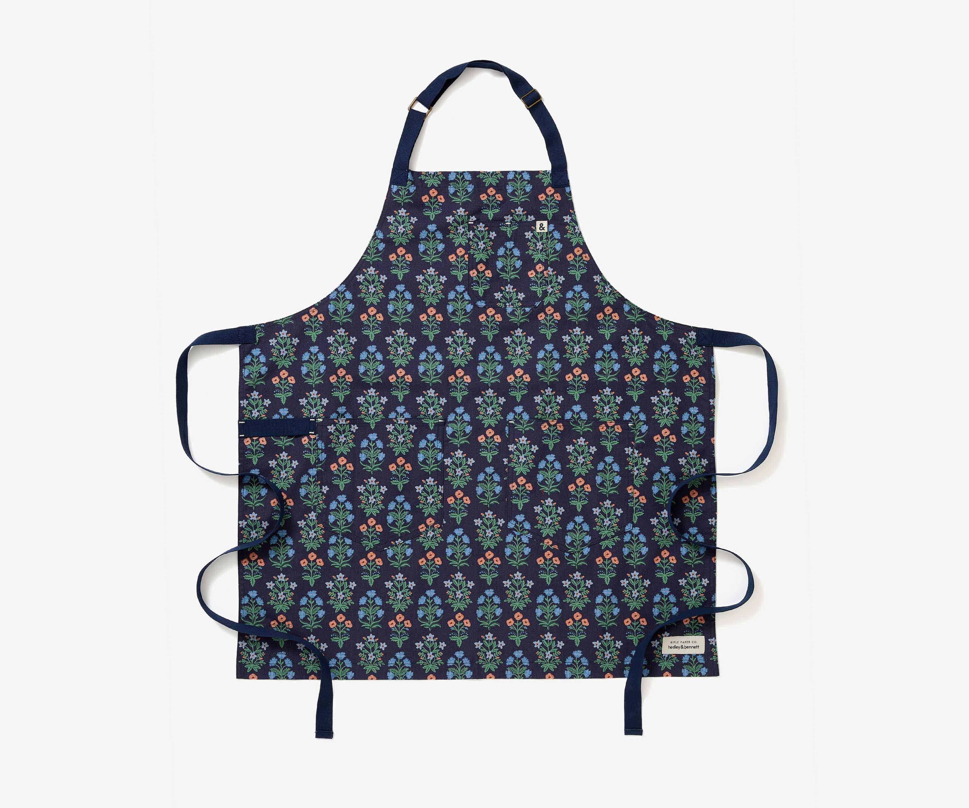 Hedley & Bennett Essential Apron - Rifle Mughal Rose